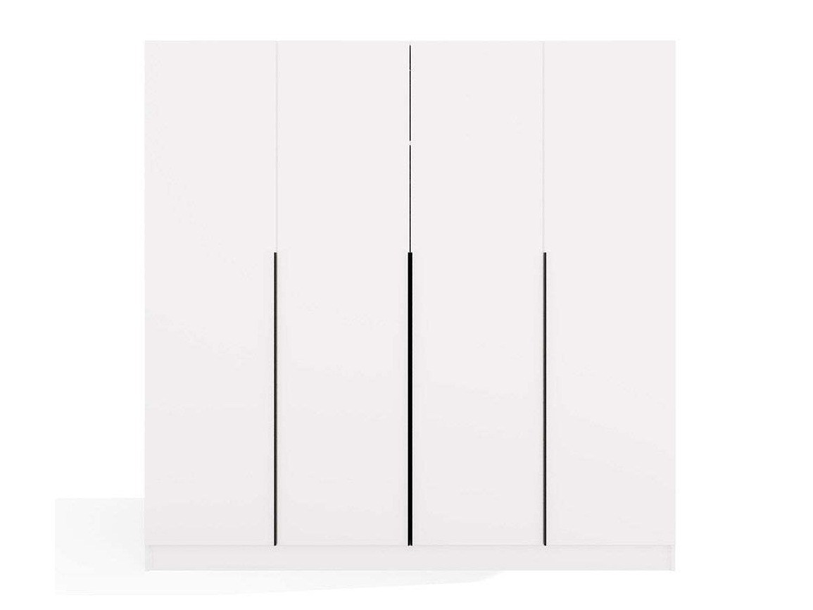 Roupeiro Mandeville 370 (Branco + Preto)