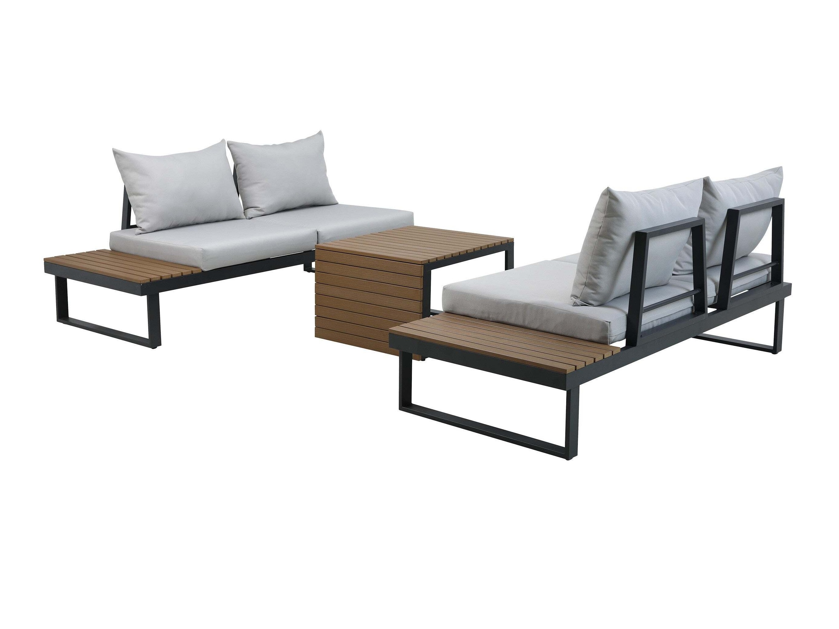 Conjunto de mobiliário para o exterior Mandeville 374