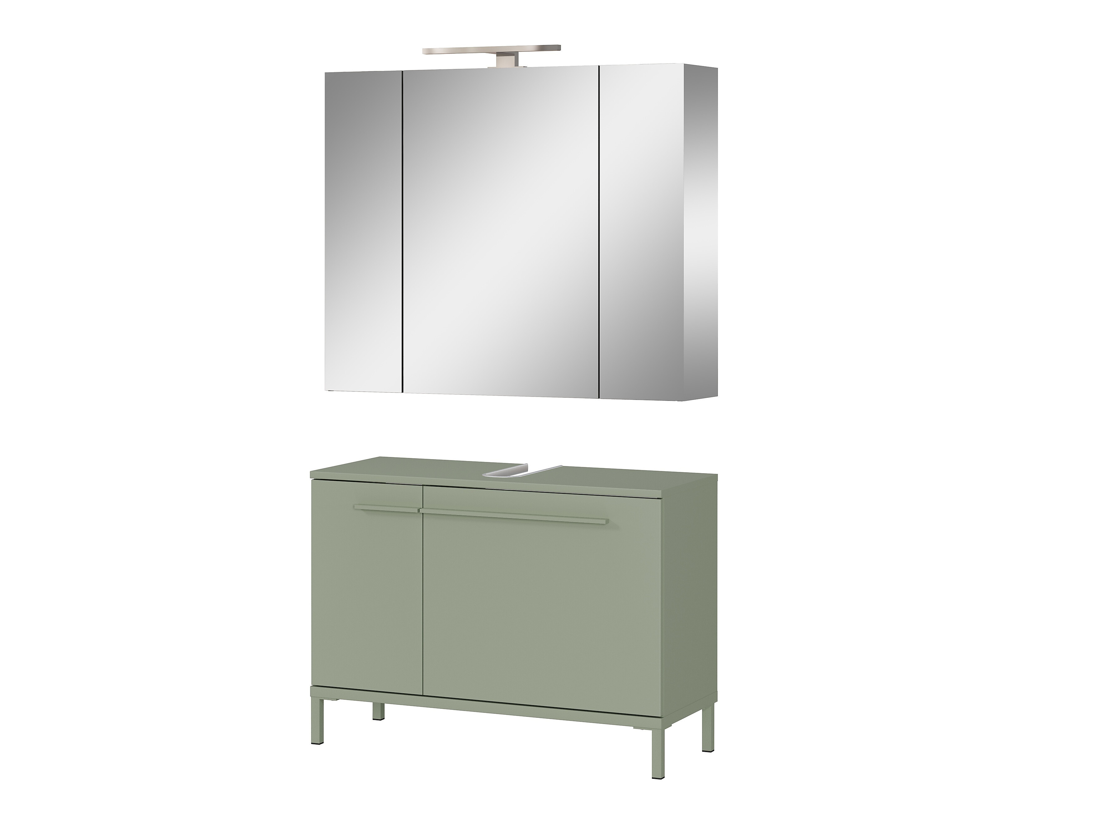 Conjunto para casa de banho Evaenou 106 (Verde)