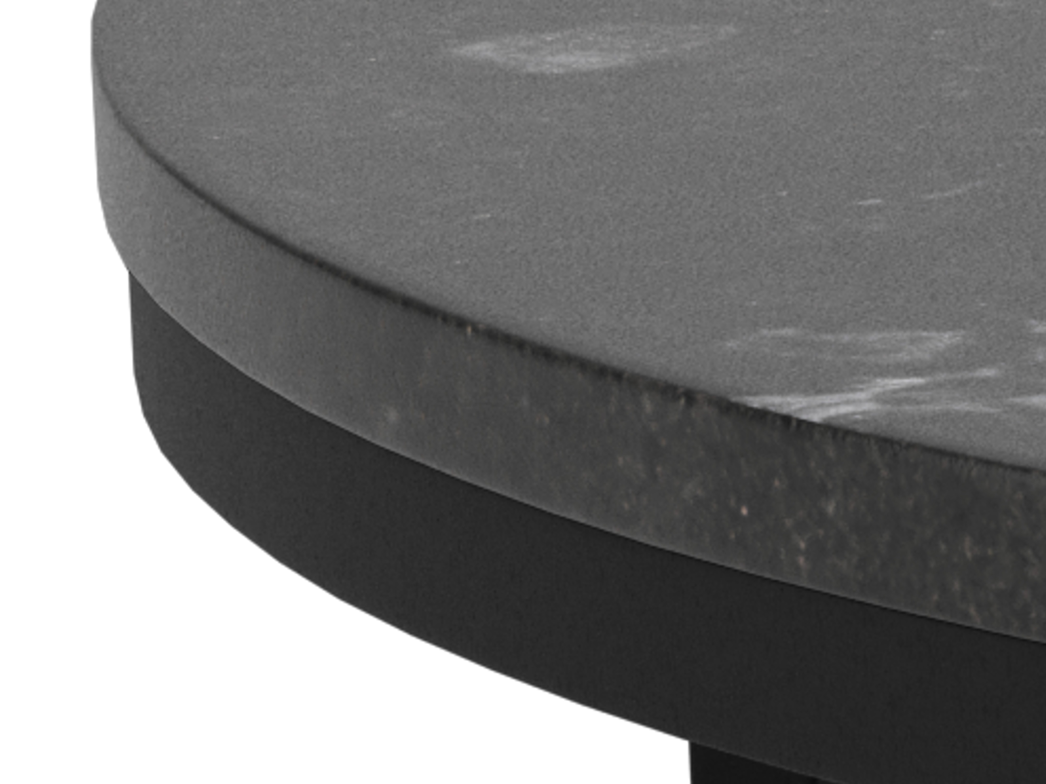 Mesa de centro Norsica 692 (Preto + Mármore preto)