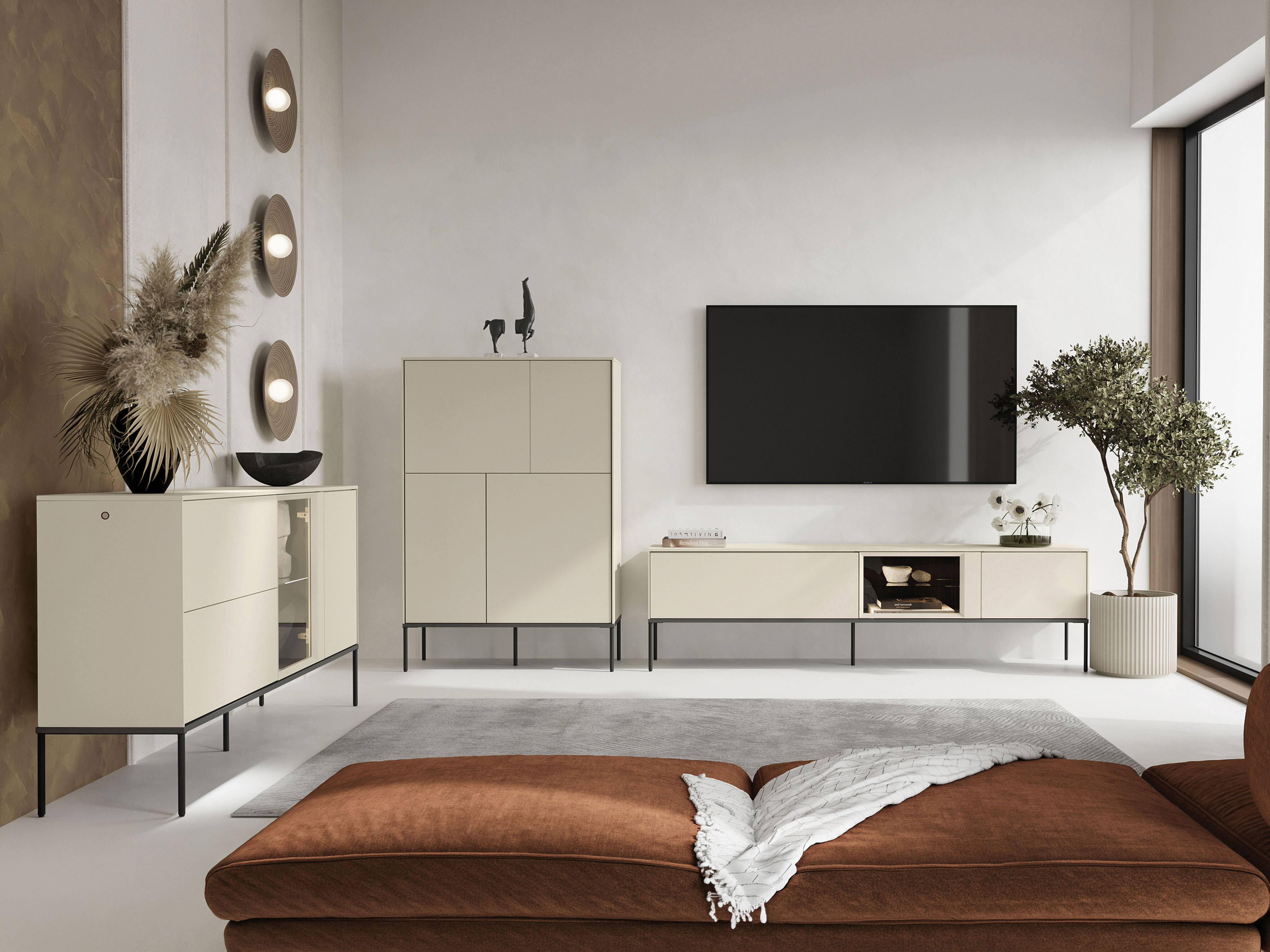 Conjunto para sala de estar Belfelu 105
