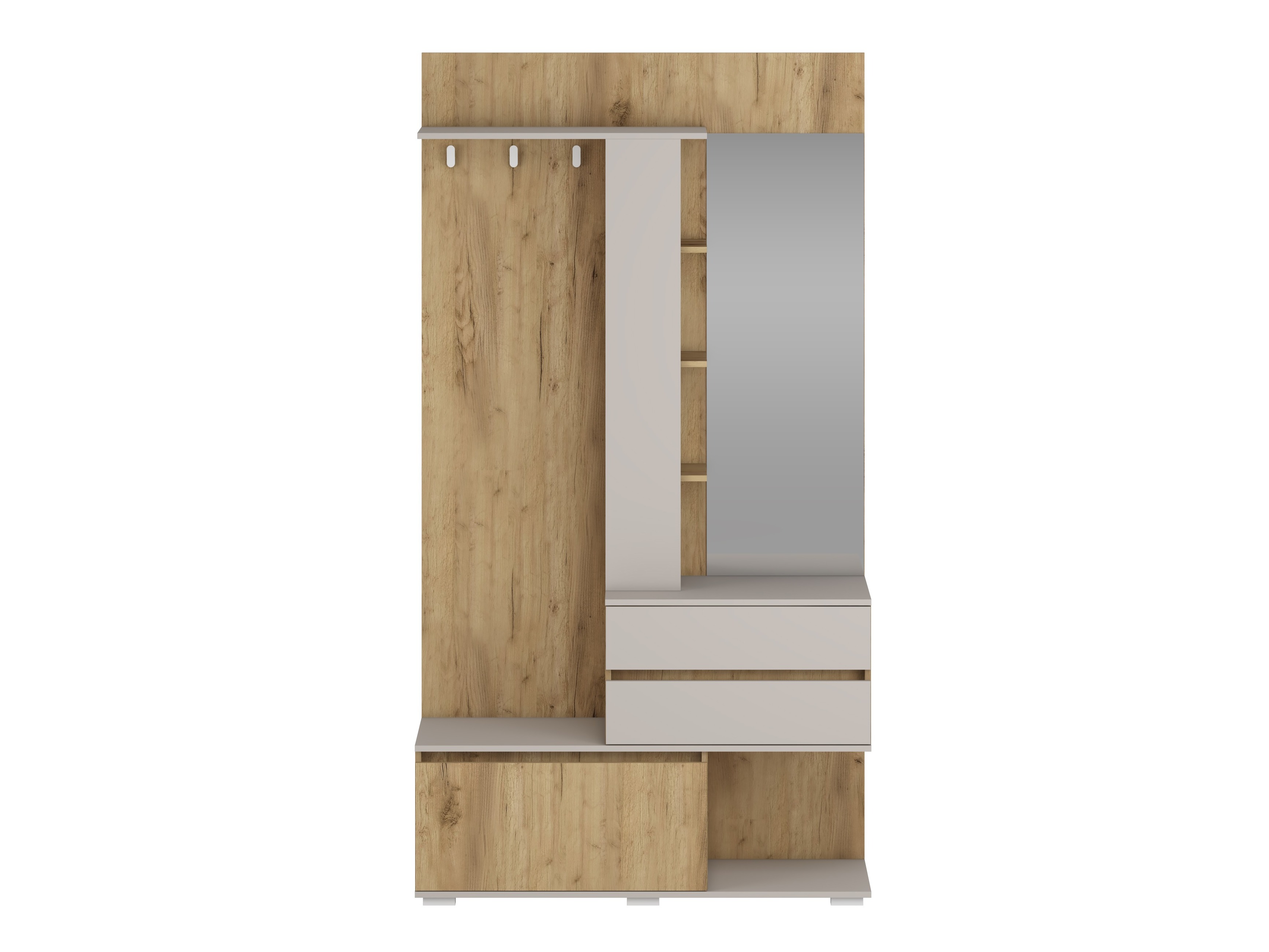 Conjunto para corredor Houston 2123 (Carvalho dourado + Caxemira)