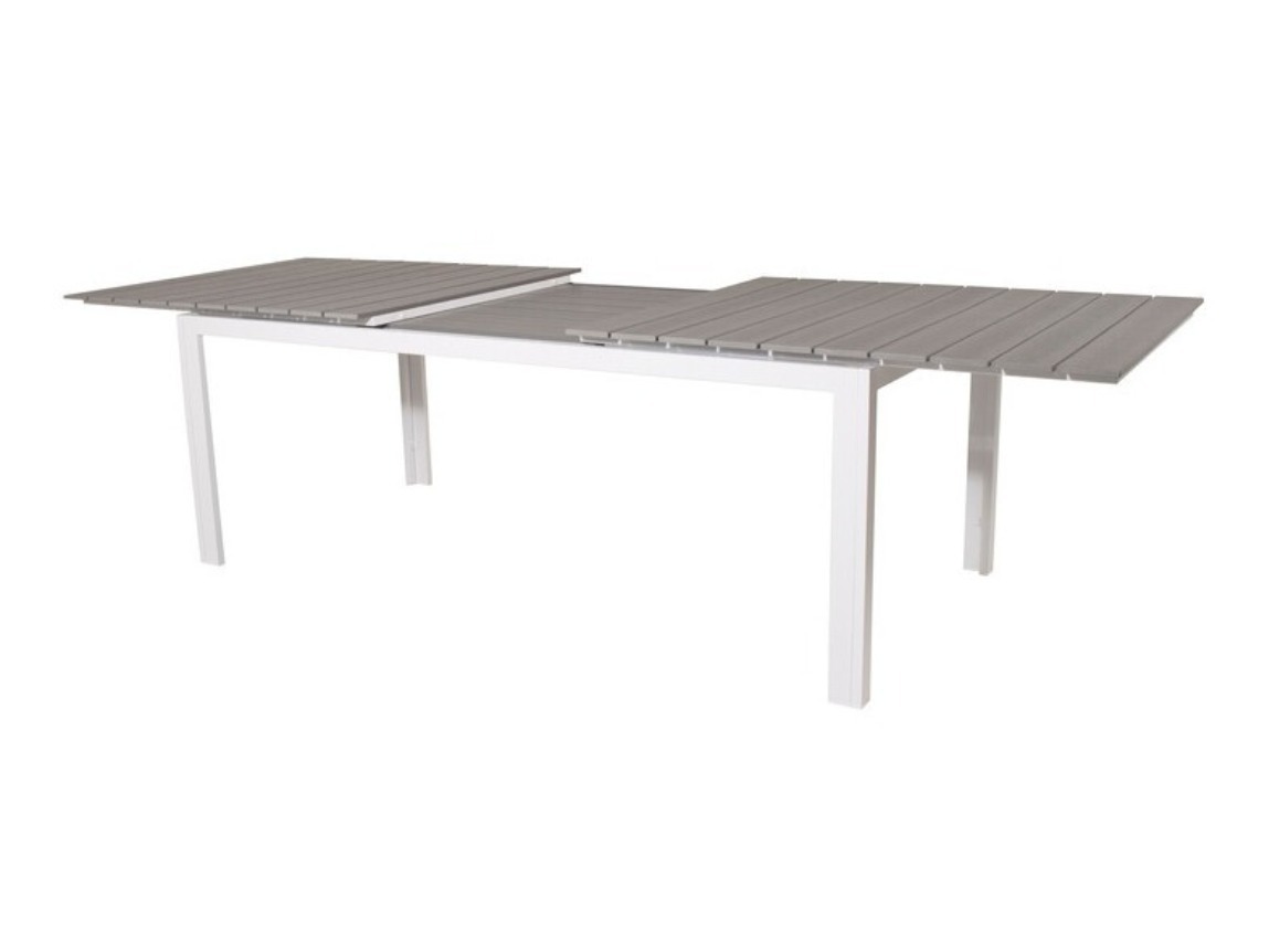 Mesa para o exterior Dallas 668 (Cinzento + Branco)
