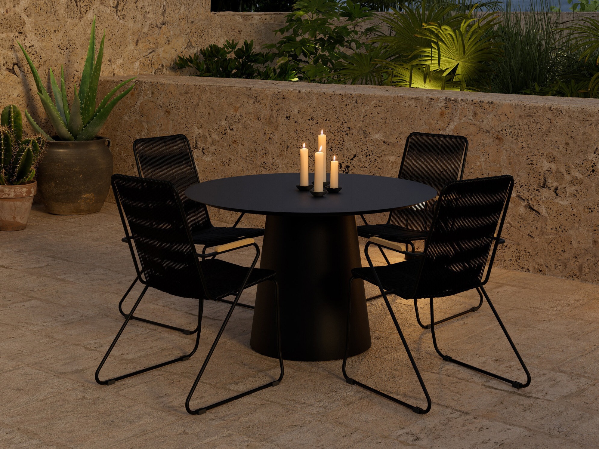 Conjunto de mesa e cadeiras Dallas 5316
