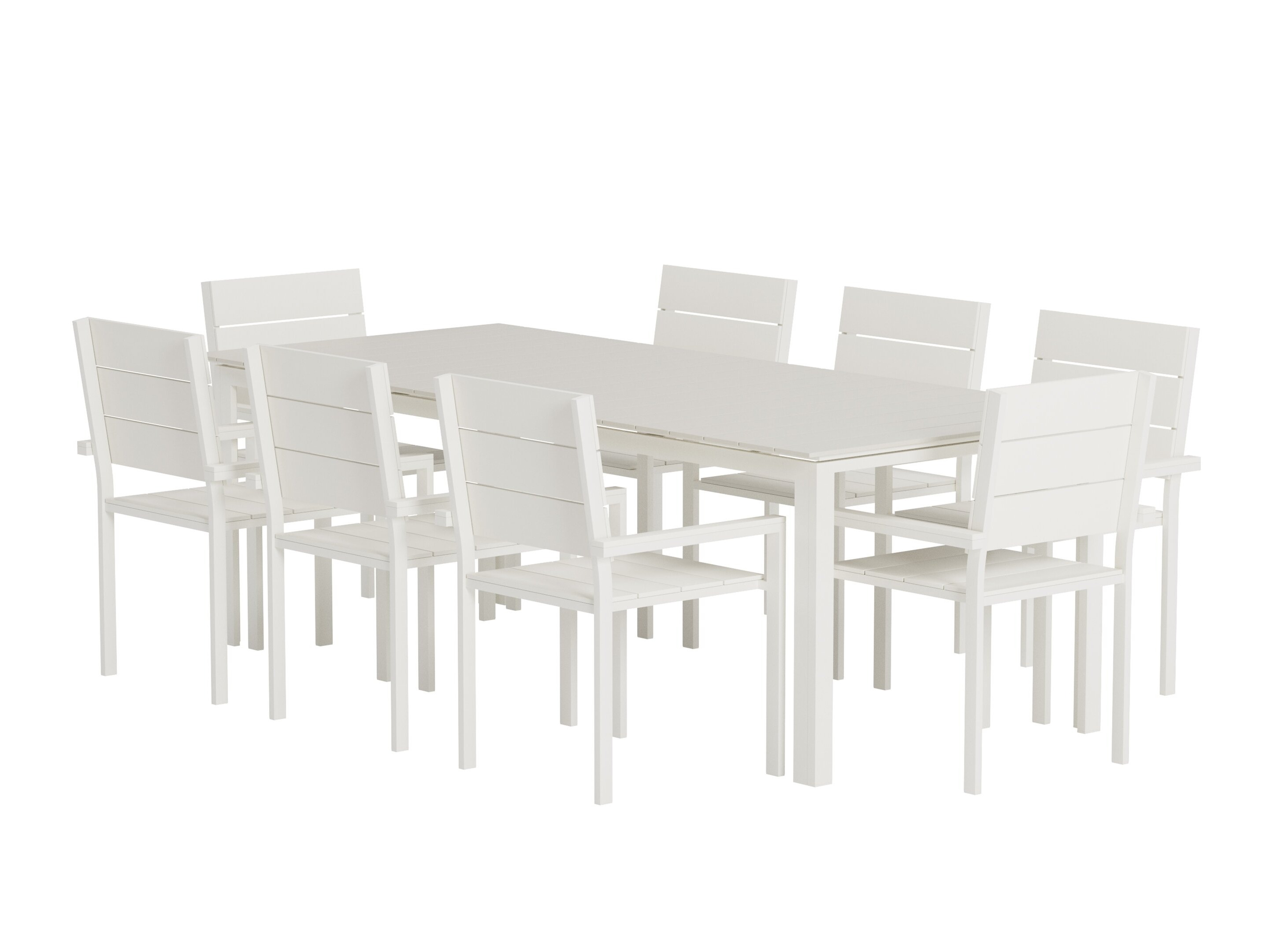 Conjunto de mesa e cadeiras Dallas 5317 (Bege)