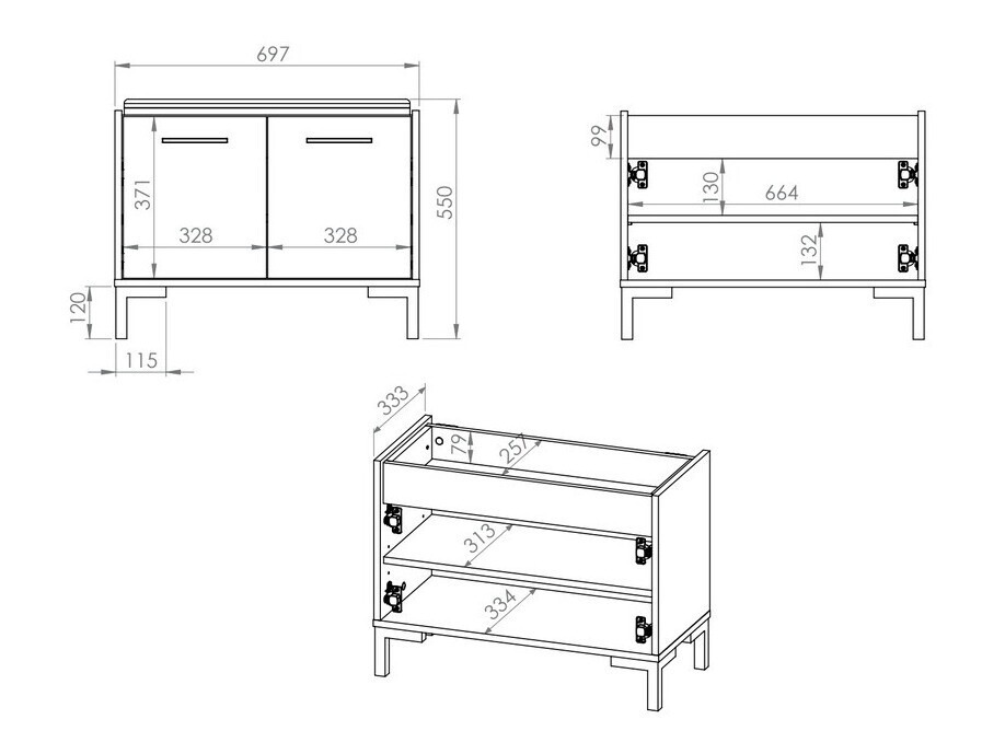 Conjunto para corredor Larnolo 133