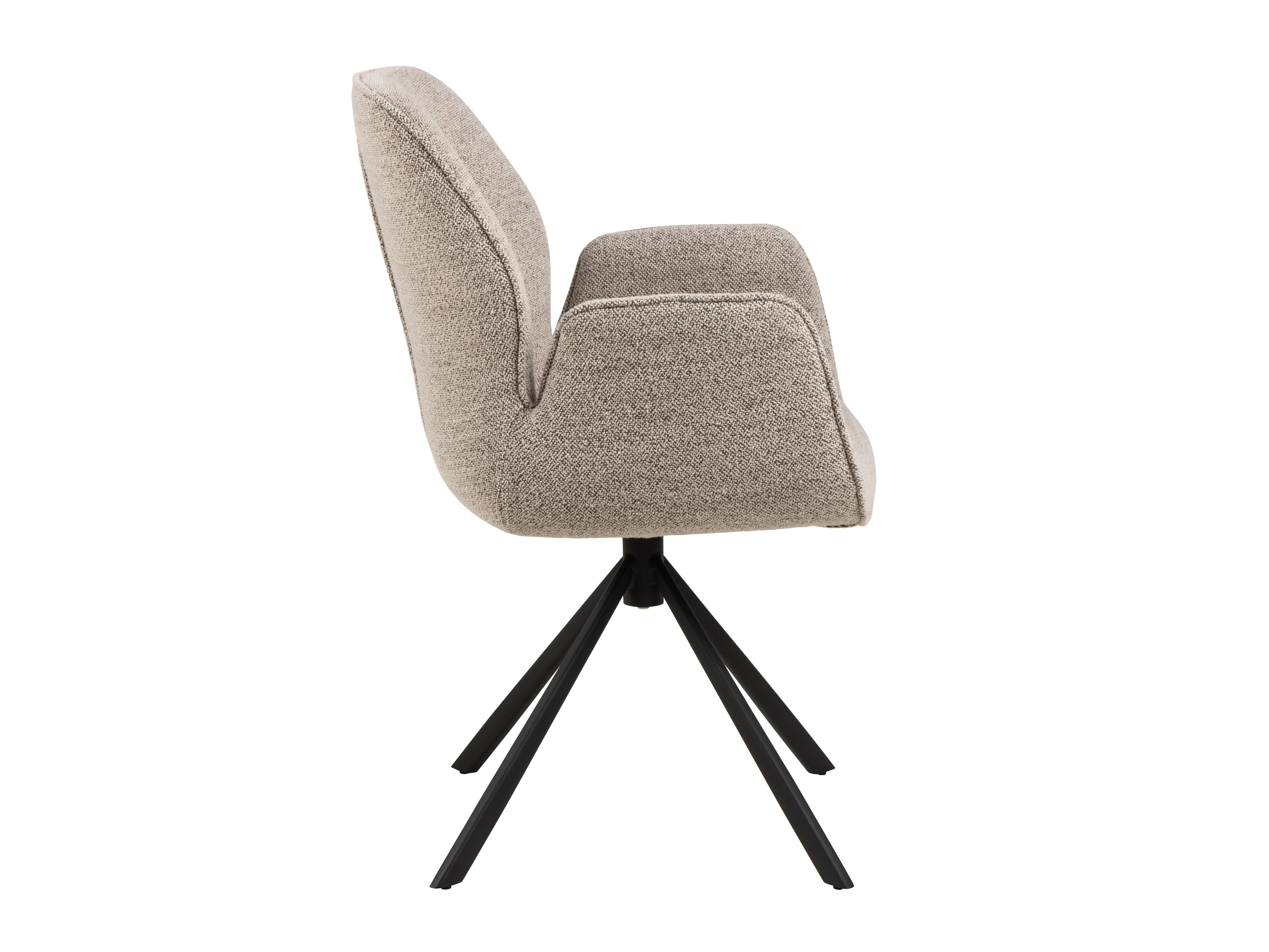 Cadeira Norsica 696 (Bege + Preto)