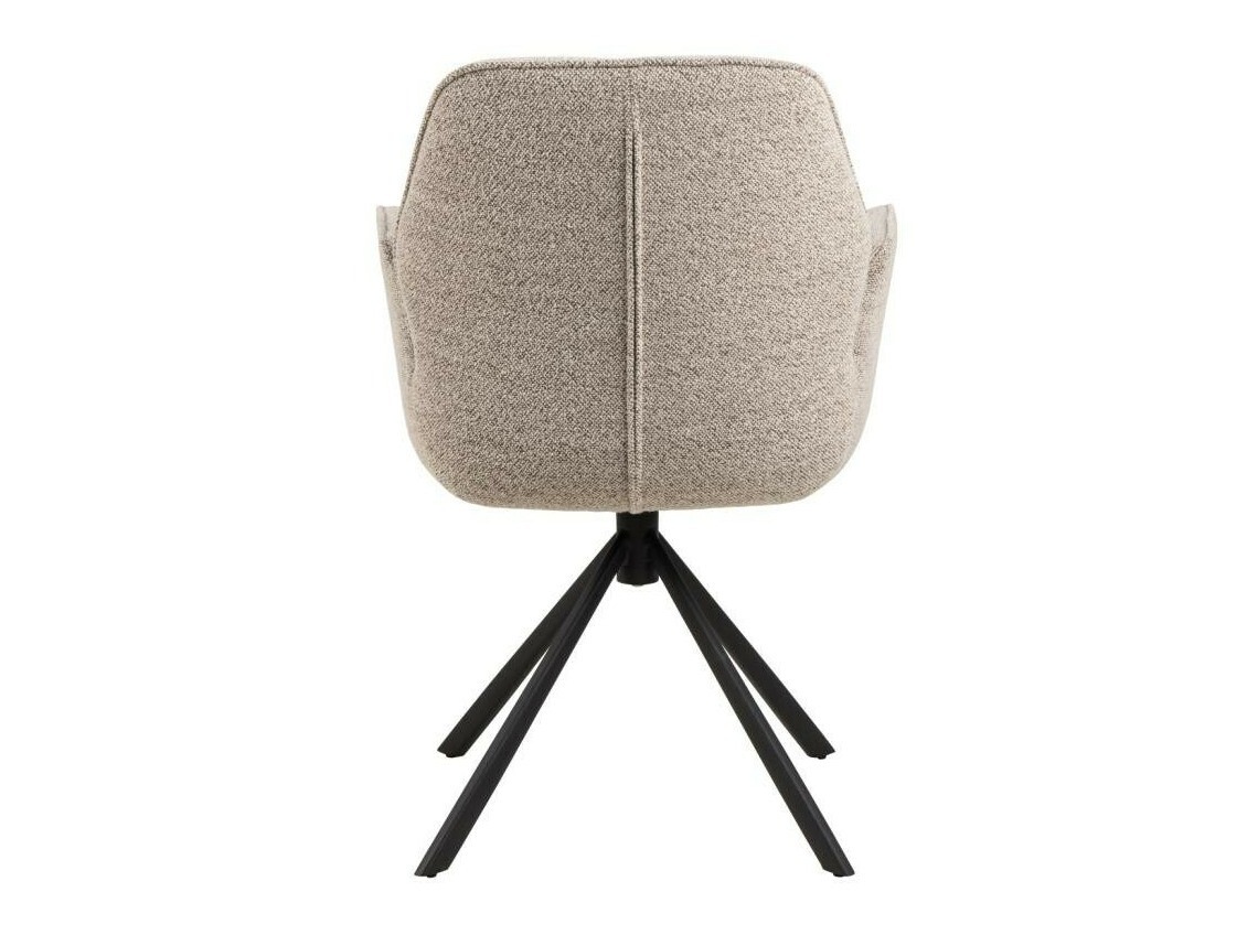 Cadeira Norsica 696 (Bege + Preto)