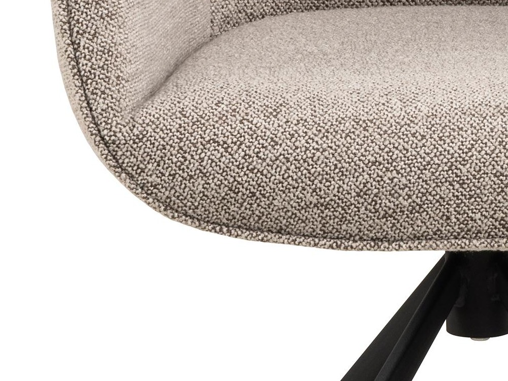 Cadeira Norsica 696 (Bege + Preto)