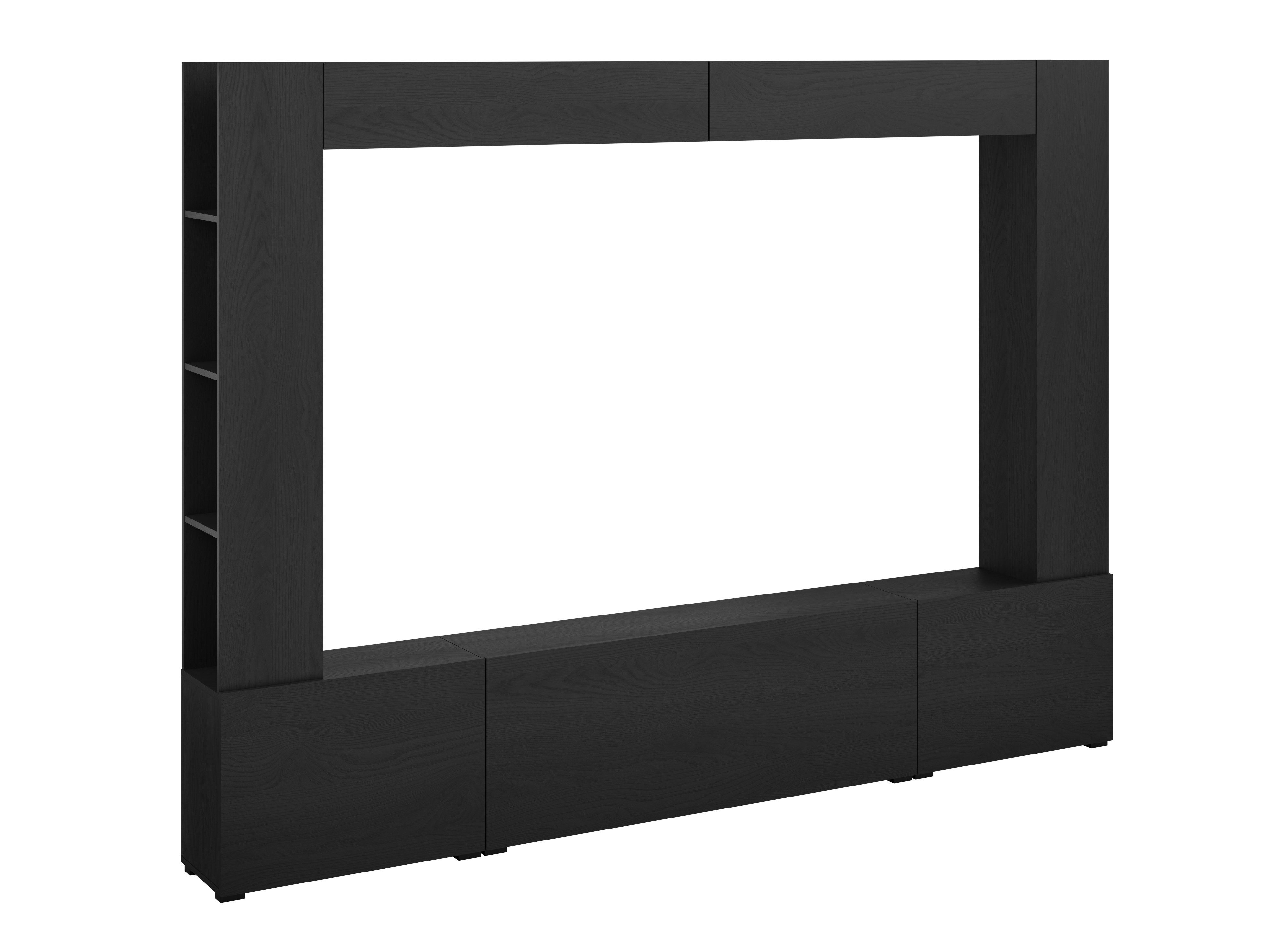Conjunto para sala de estar Austin 392 (Preto)