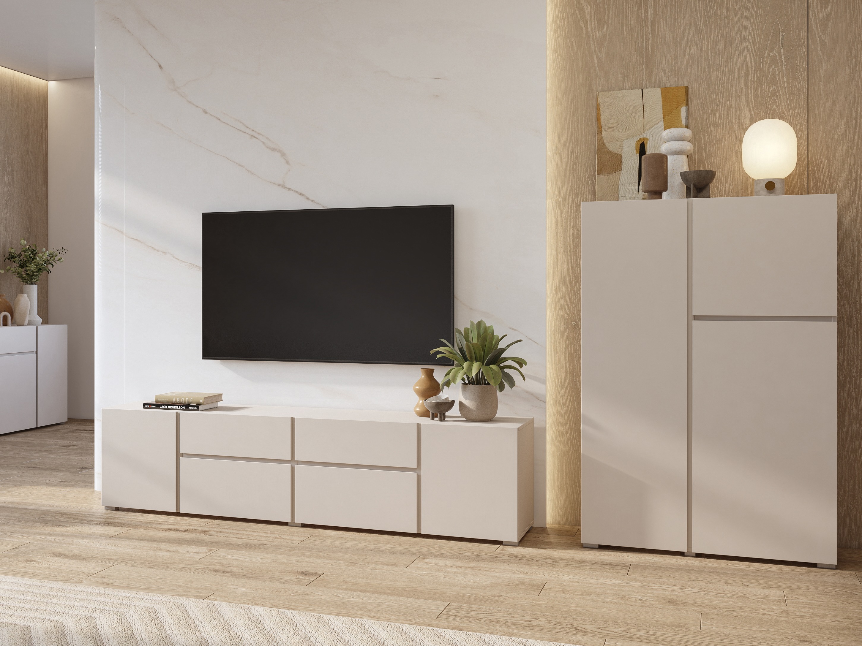 Conjunto para sala de estar Elbleve 104 (Caxemira)