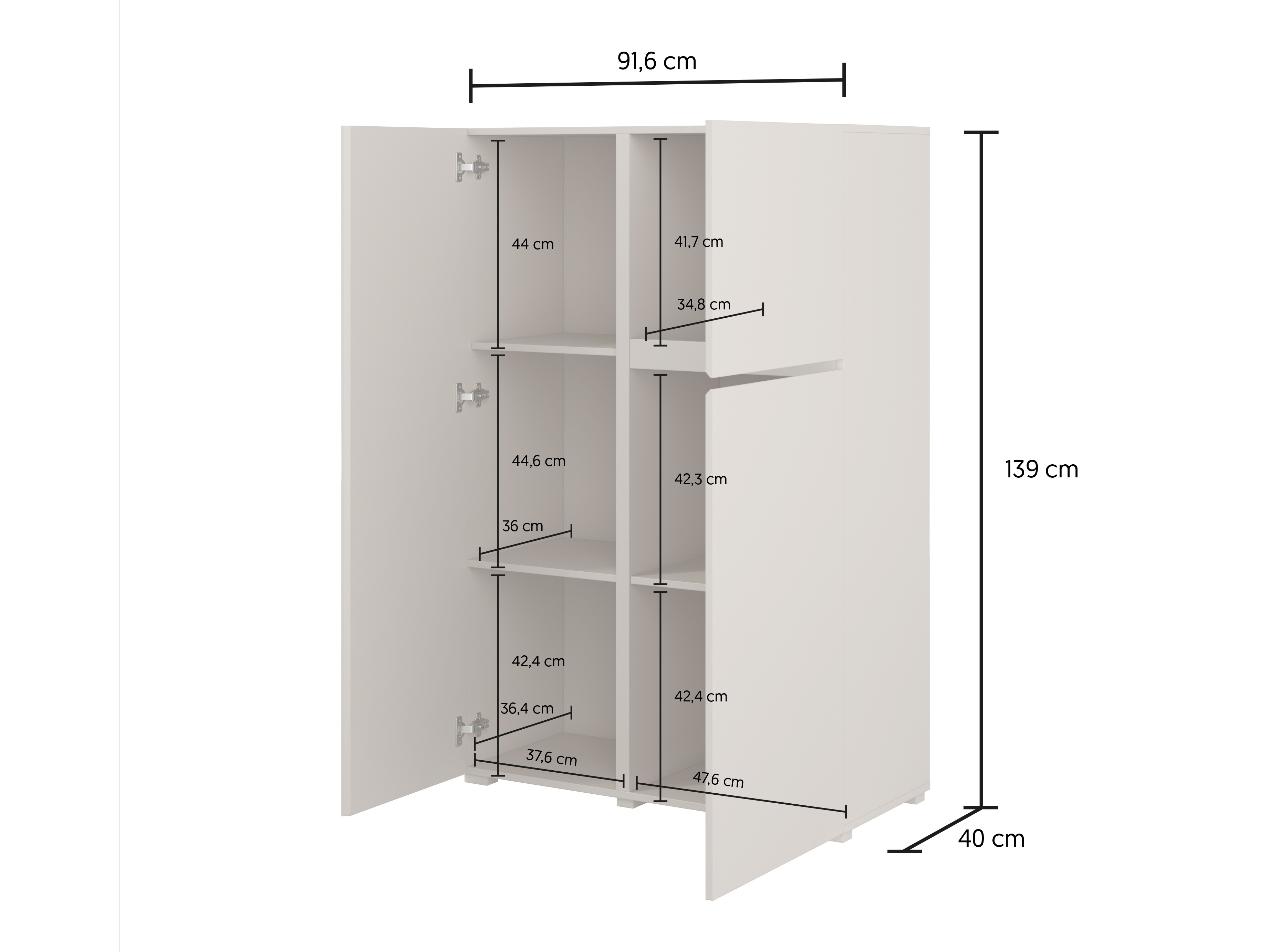 Estante Elbleve 102 (Branco)