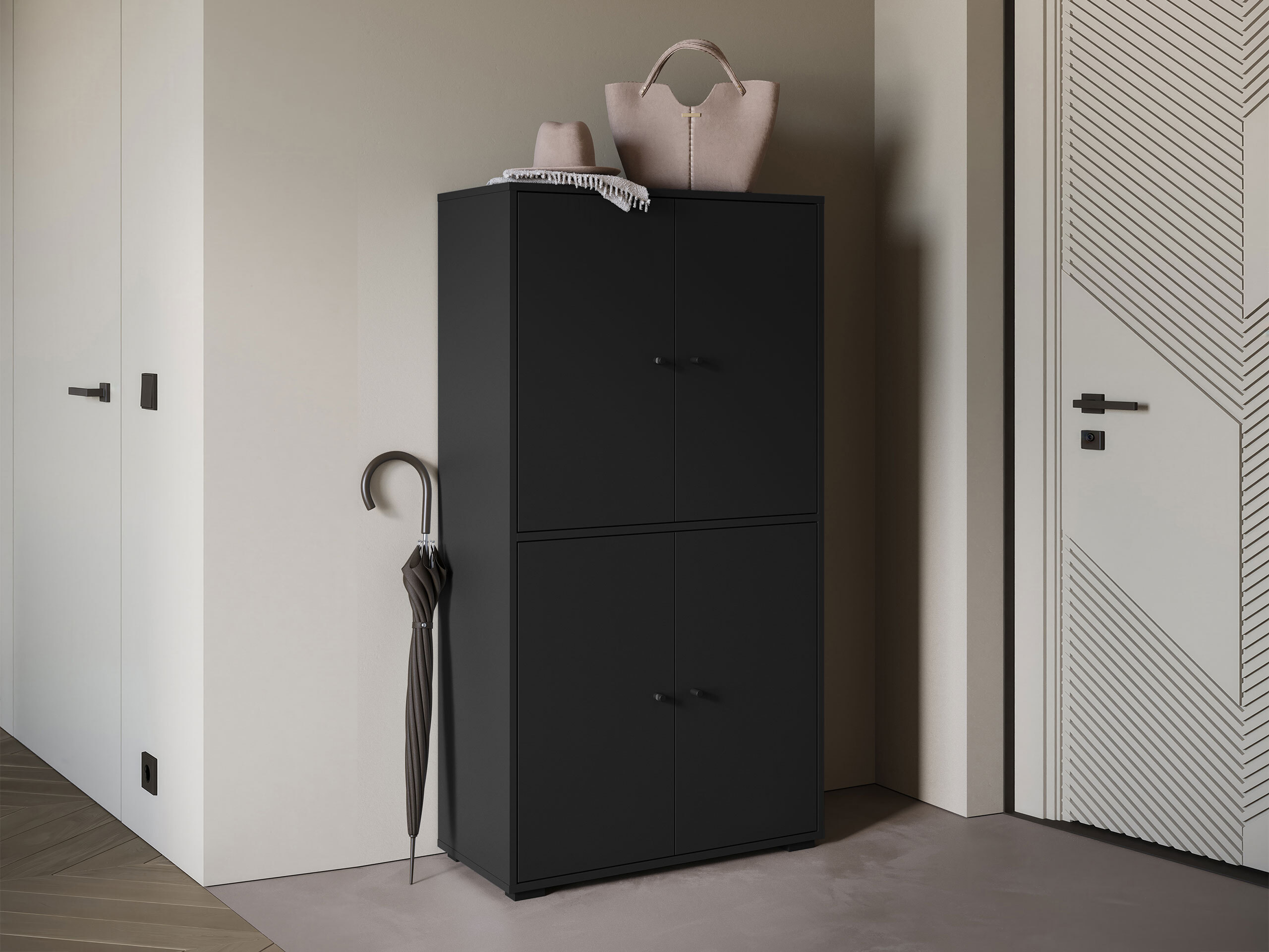 Aparador Sarasota 196 (Preto)
