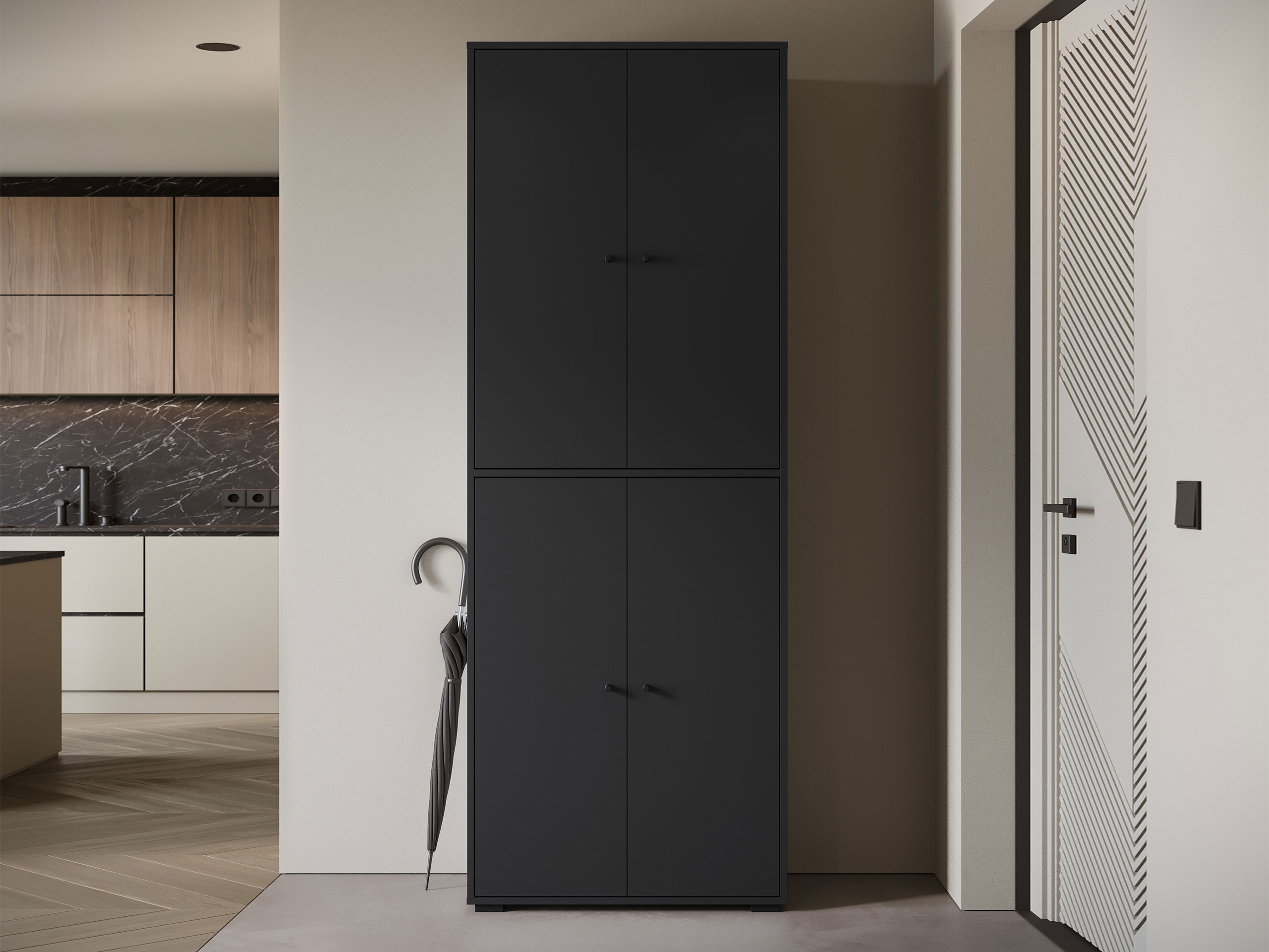 Estante Sarasota 197 (Preto)