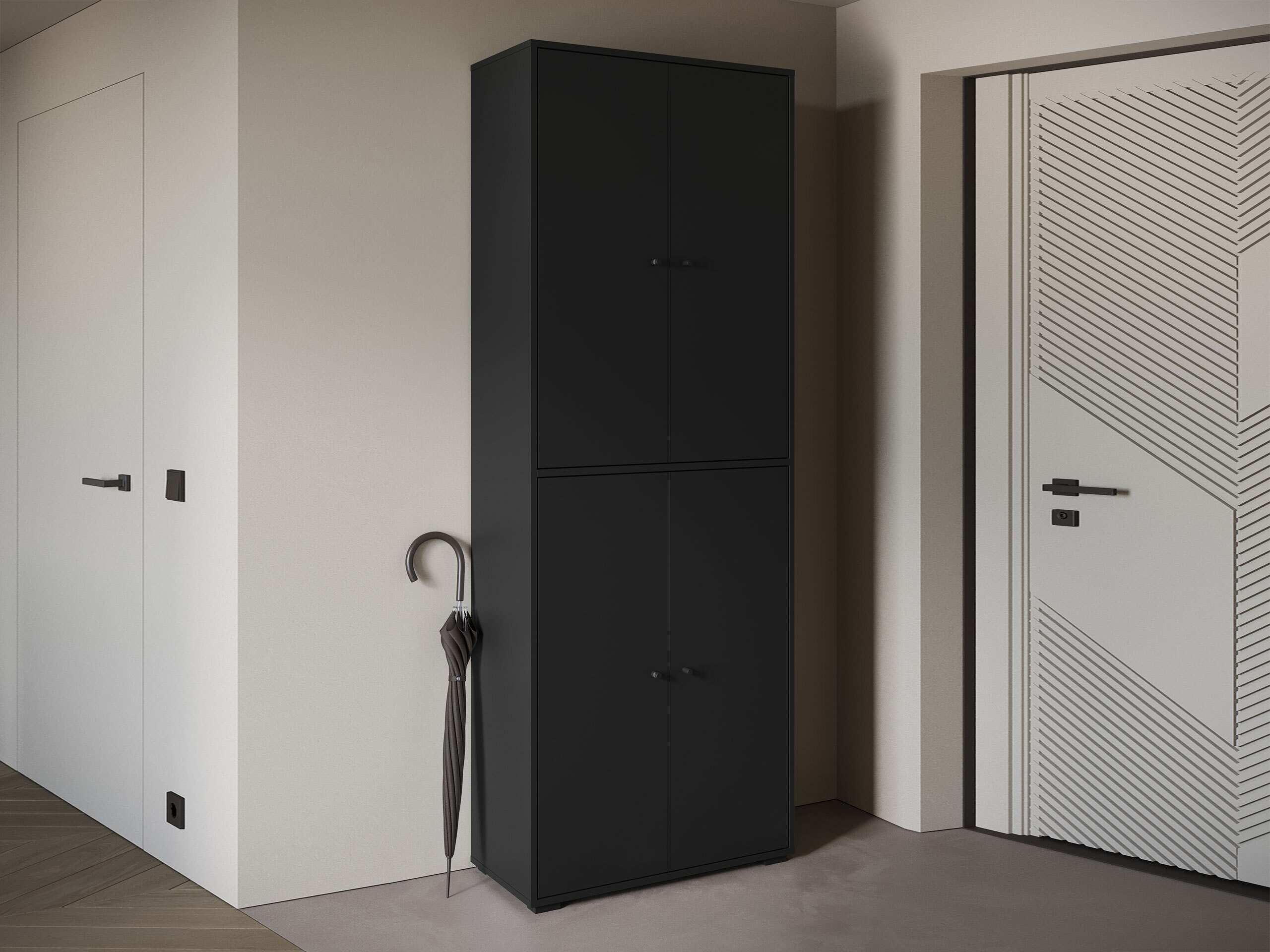 Estante Sarasota 197 (Preto)