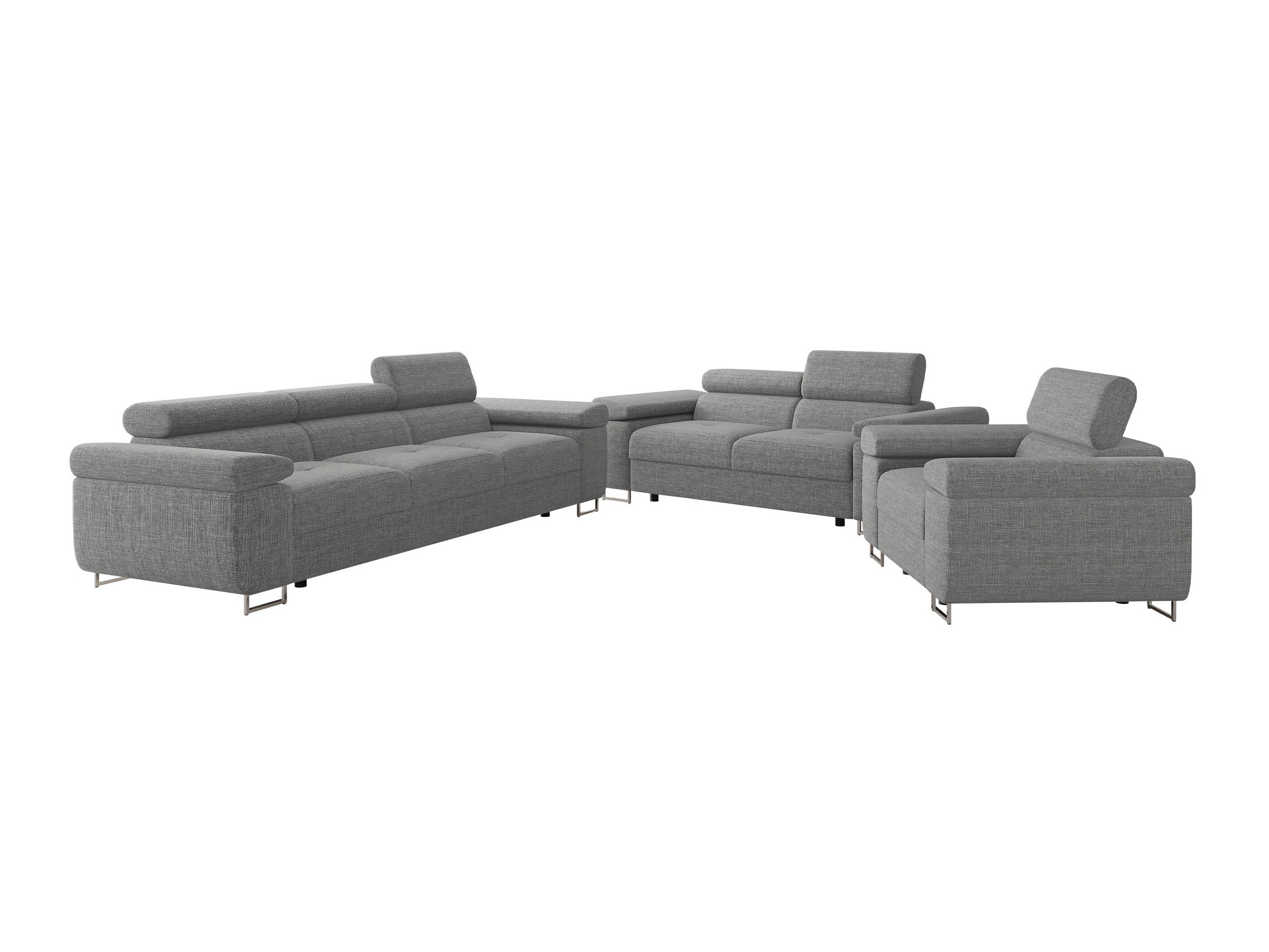 Conjunto de mobiliário com estofo Comfivo Vinetum (Lux 05)