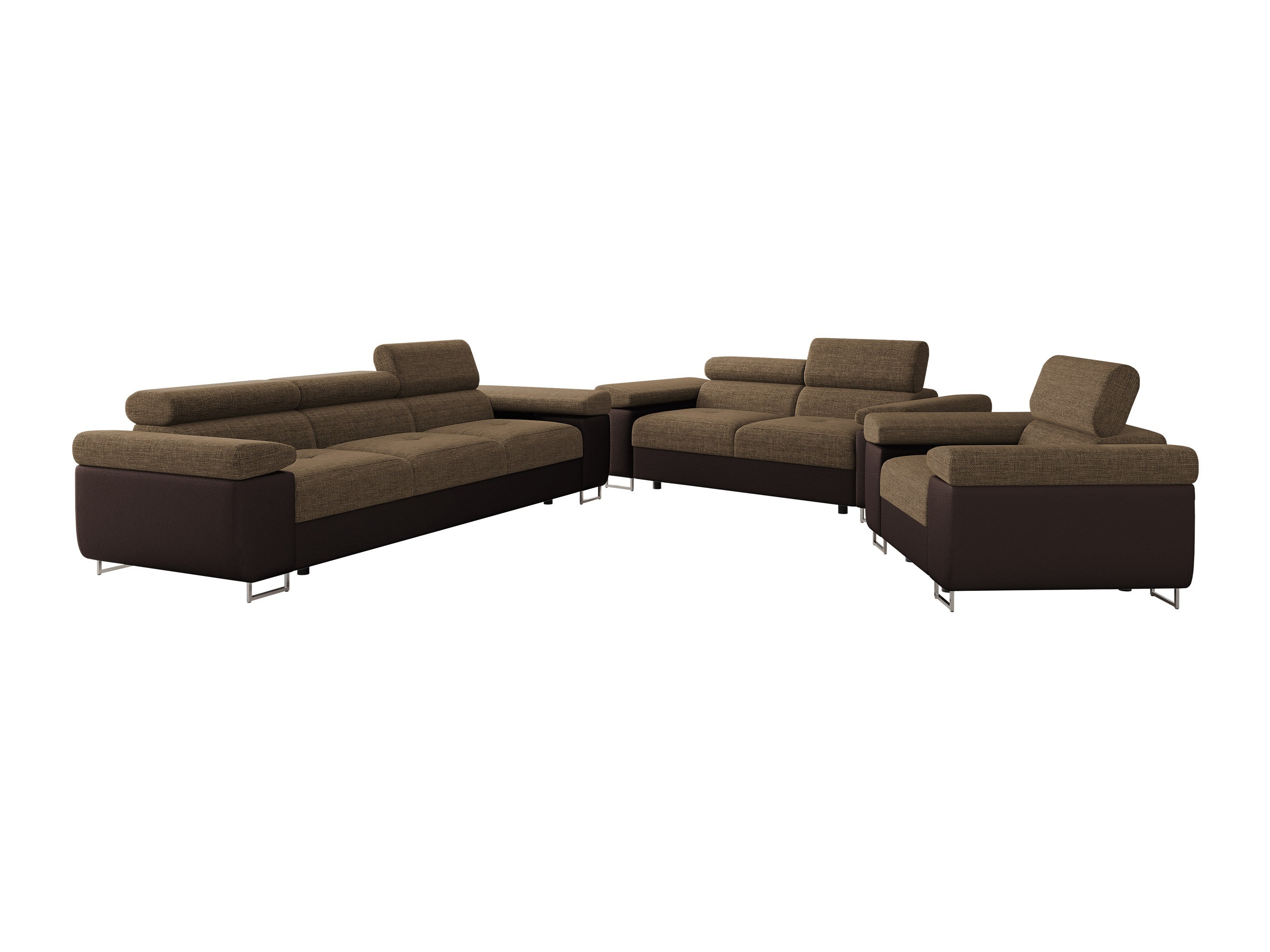 Conjunto de mobiliário com estofo Comfivo Vinetum (Soft 066 + Lux 03)