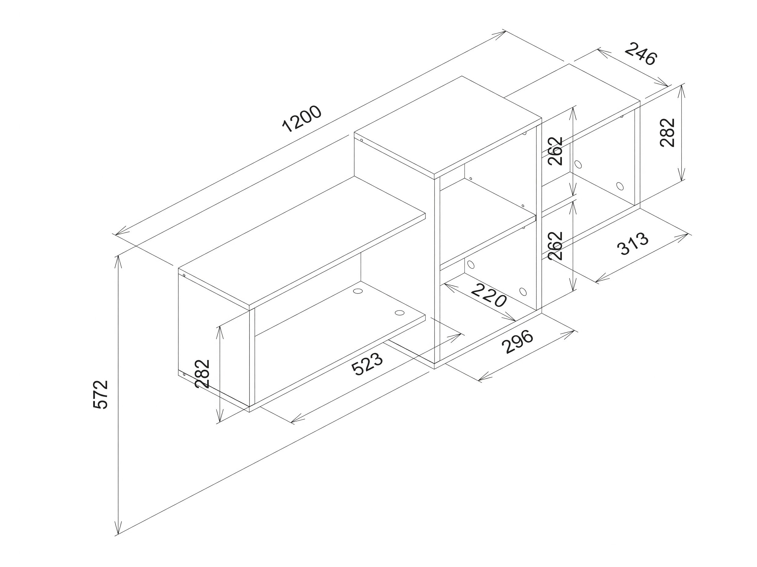 Conjunto para sala de estar Morsevi 110