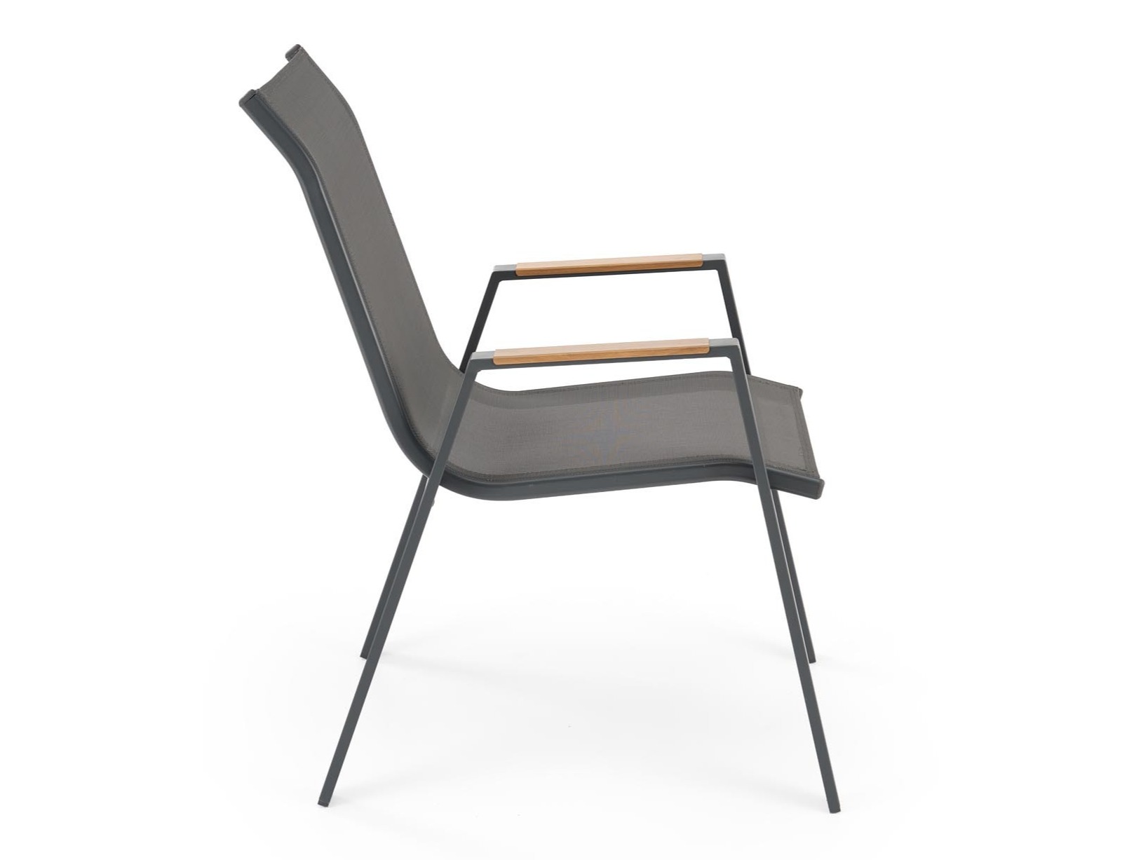 Cadeira para o exterior Houston 2140 (Cinzento + Antracite)