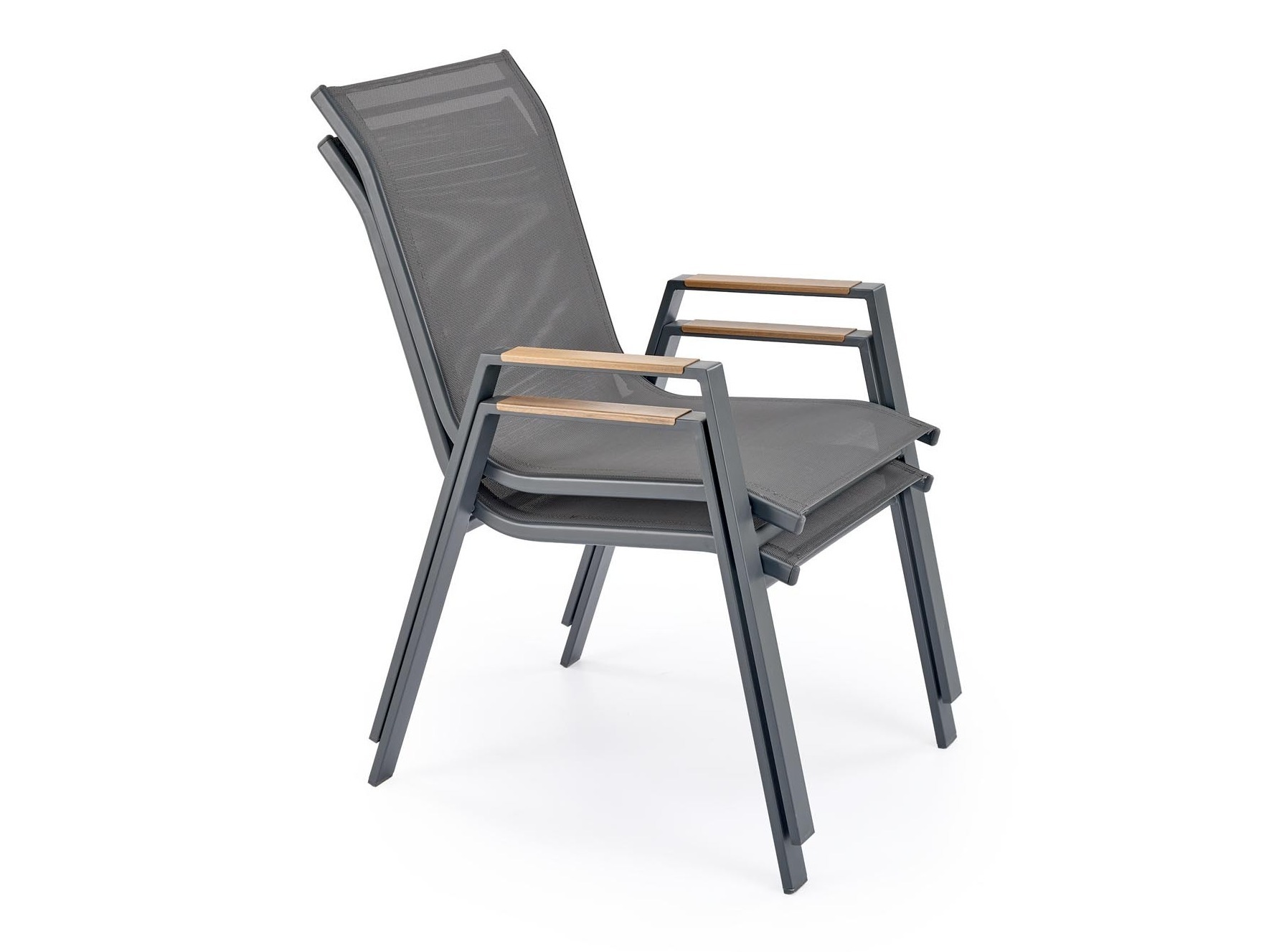 Cadeira para o exterior Houston 2140 (Cinzento + Antracite)