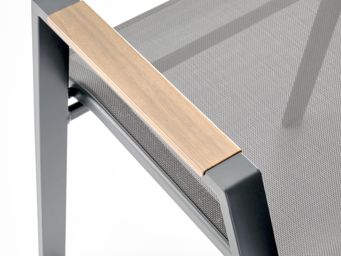 Cadeira para o exterior Houston 2140 (Cinzento + Antracite)