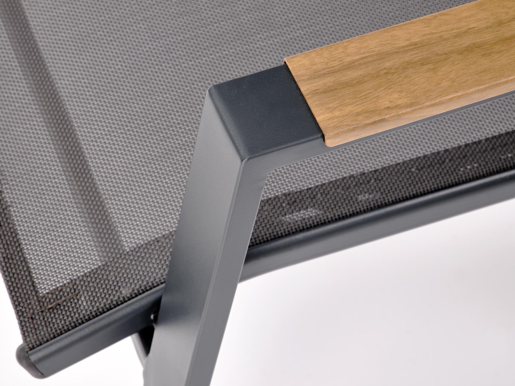 Cadeira para o exterior Houston 2140 (Cinzento + Antracite)