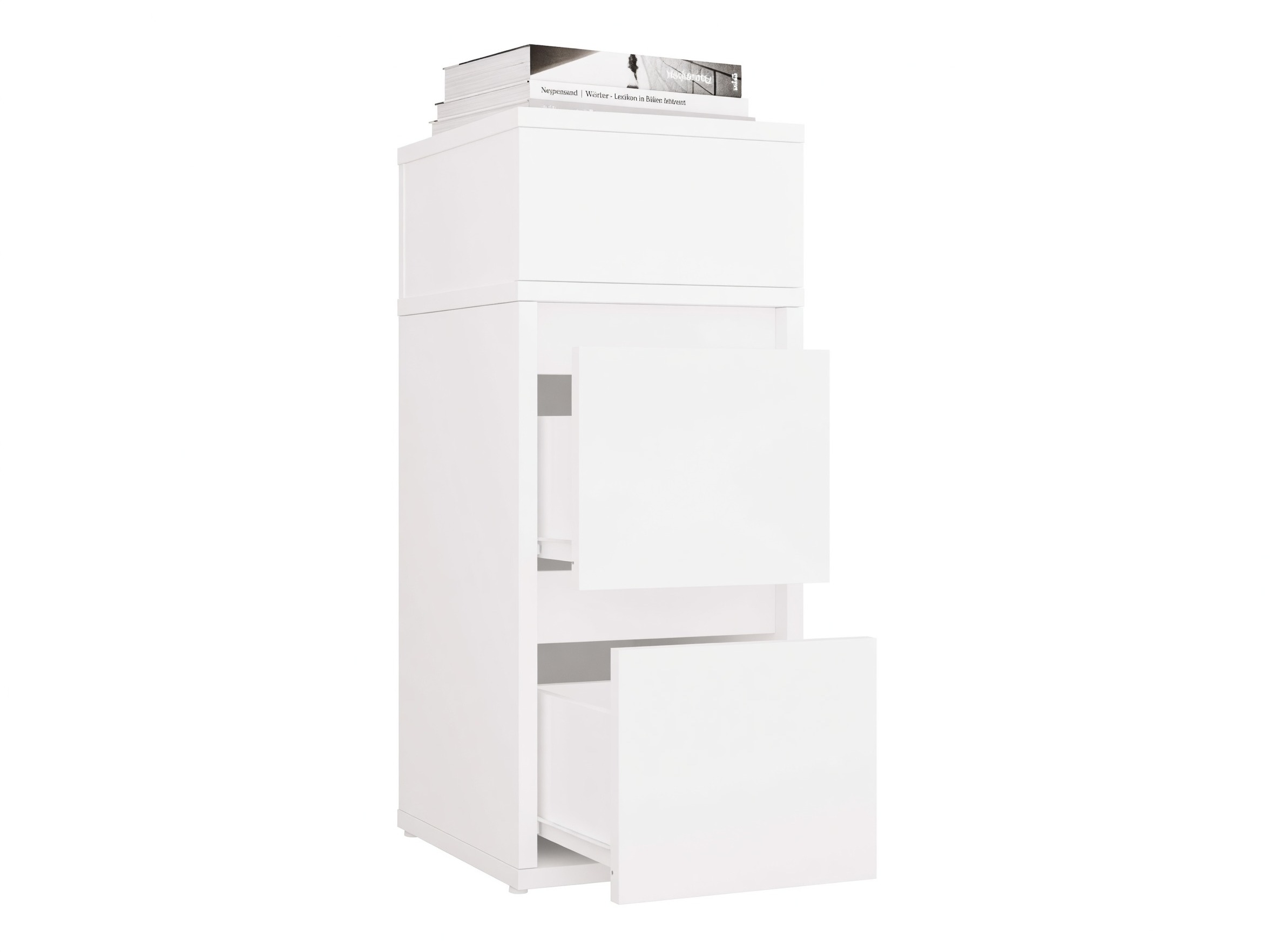 Mesa de cabeceira Mandeville 373 (Branco)