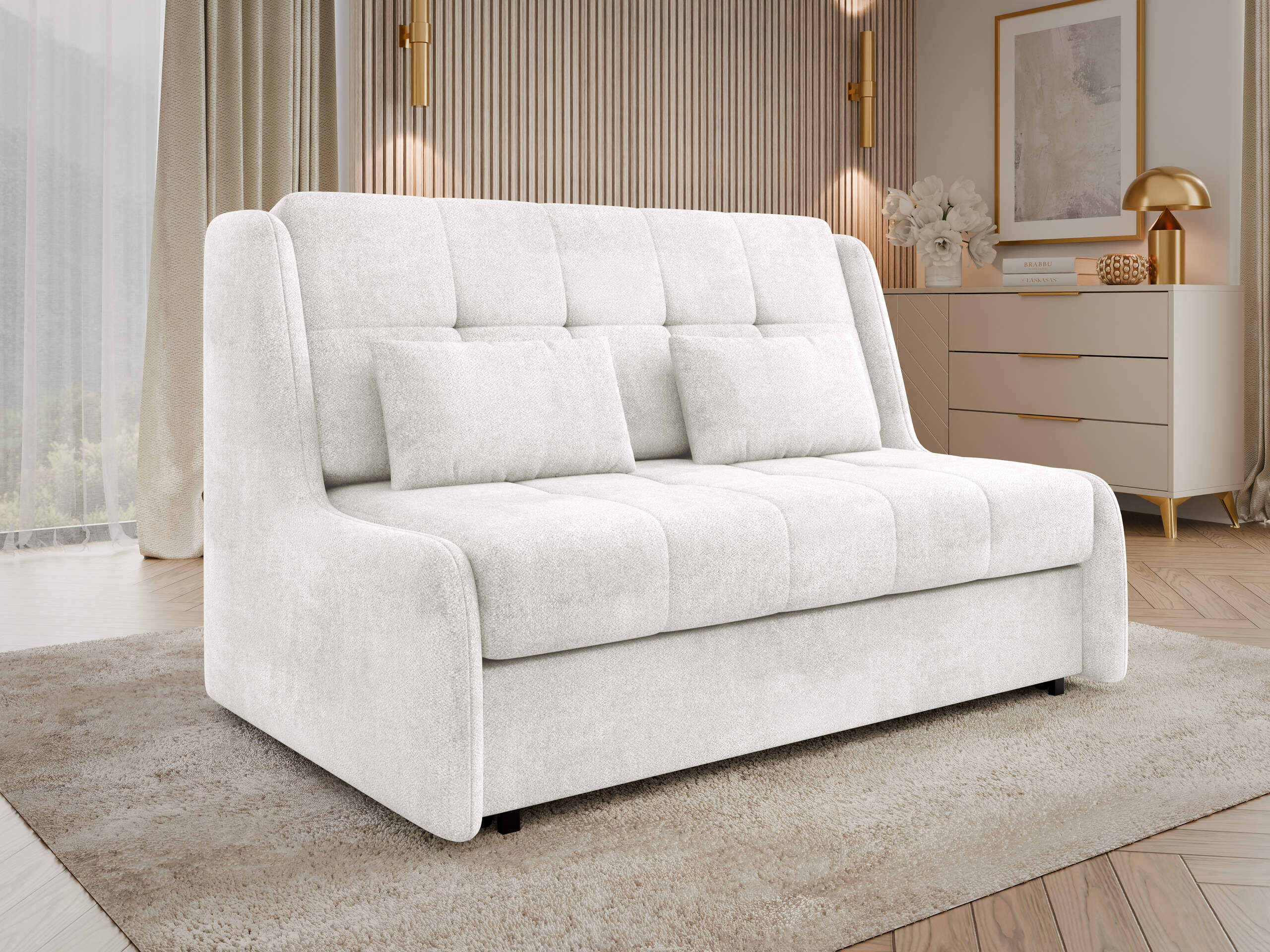 Sofá-cama Columbus 256 (Sereno 681)