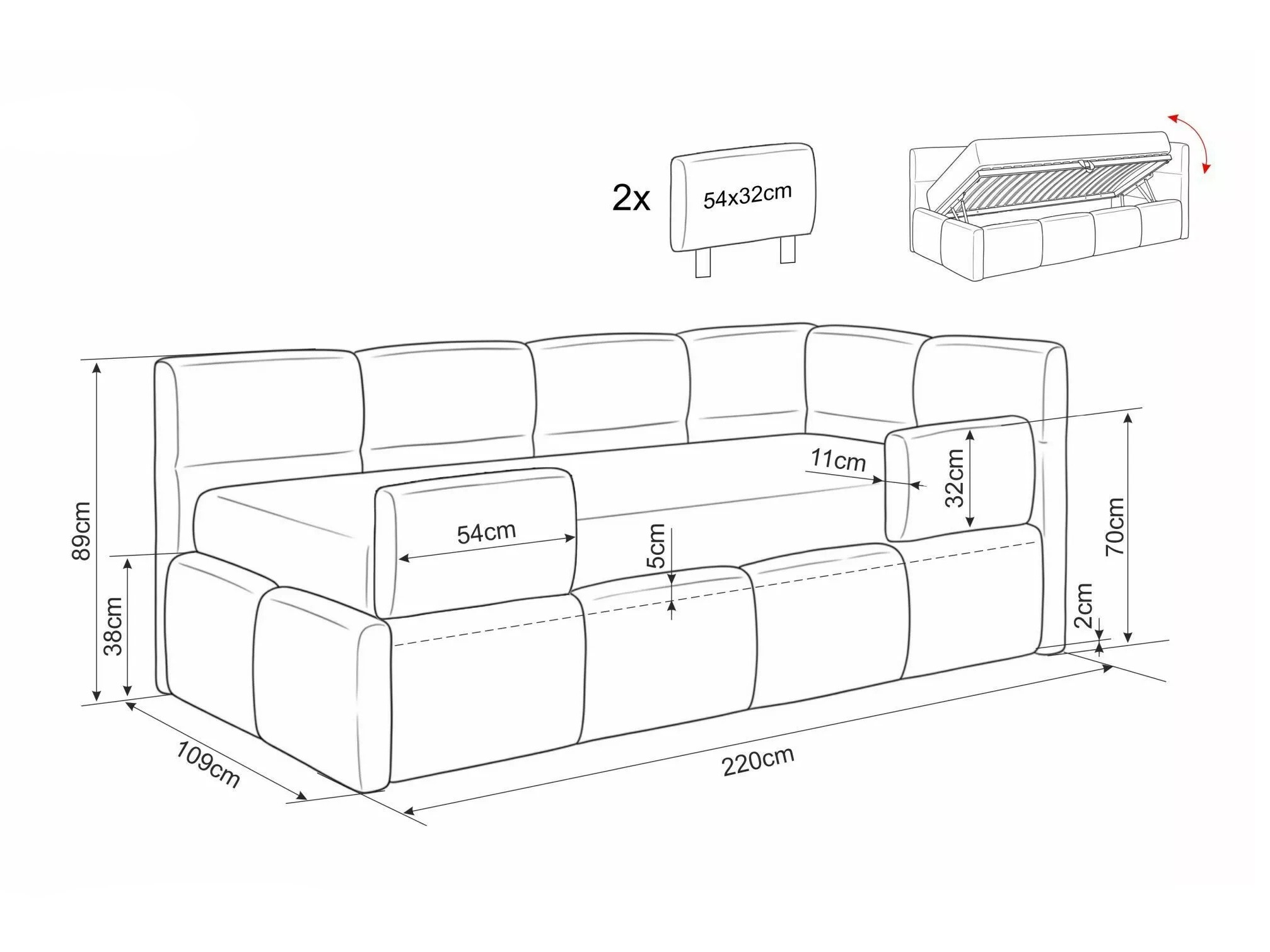 Cama Detroit 958 (Raven 91)