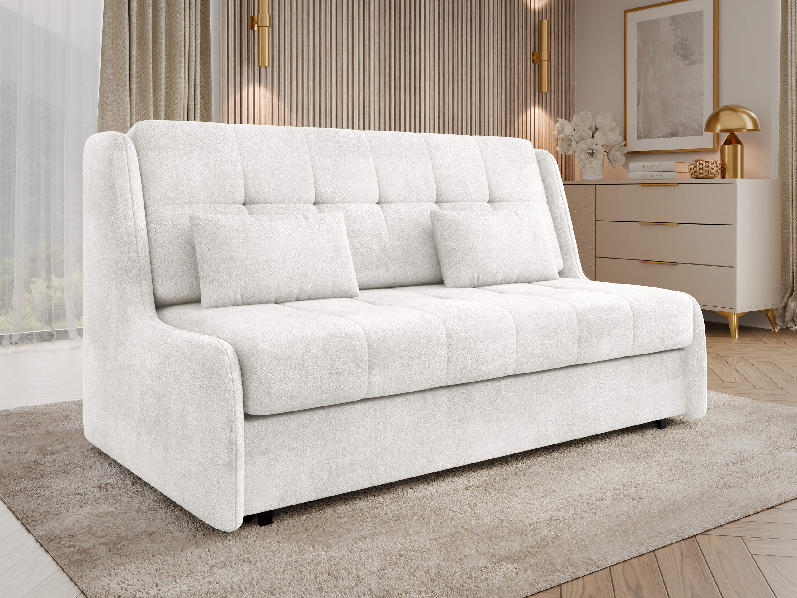 Sofá-cama Columbus 257 (Sereno 681)