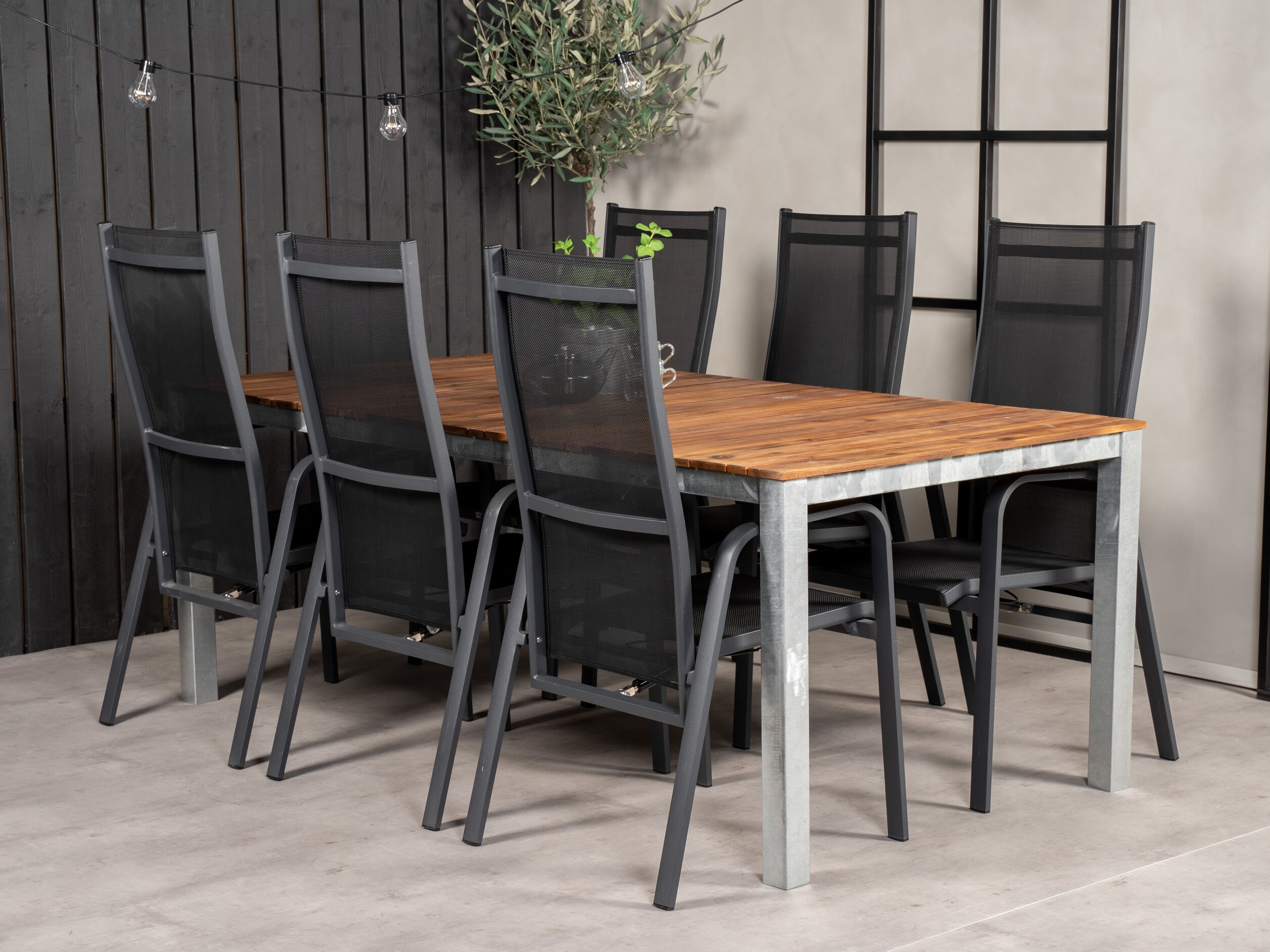 Conjunto de mesa e cadeiras Dallas 5319