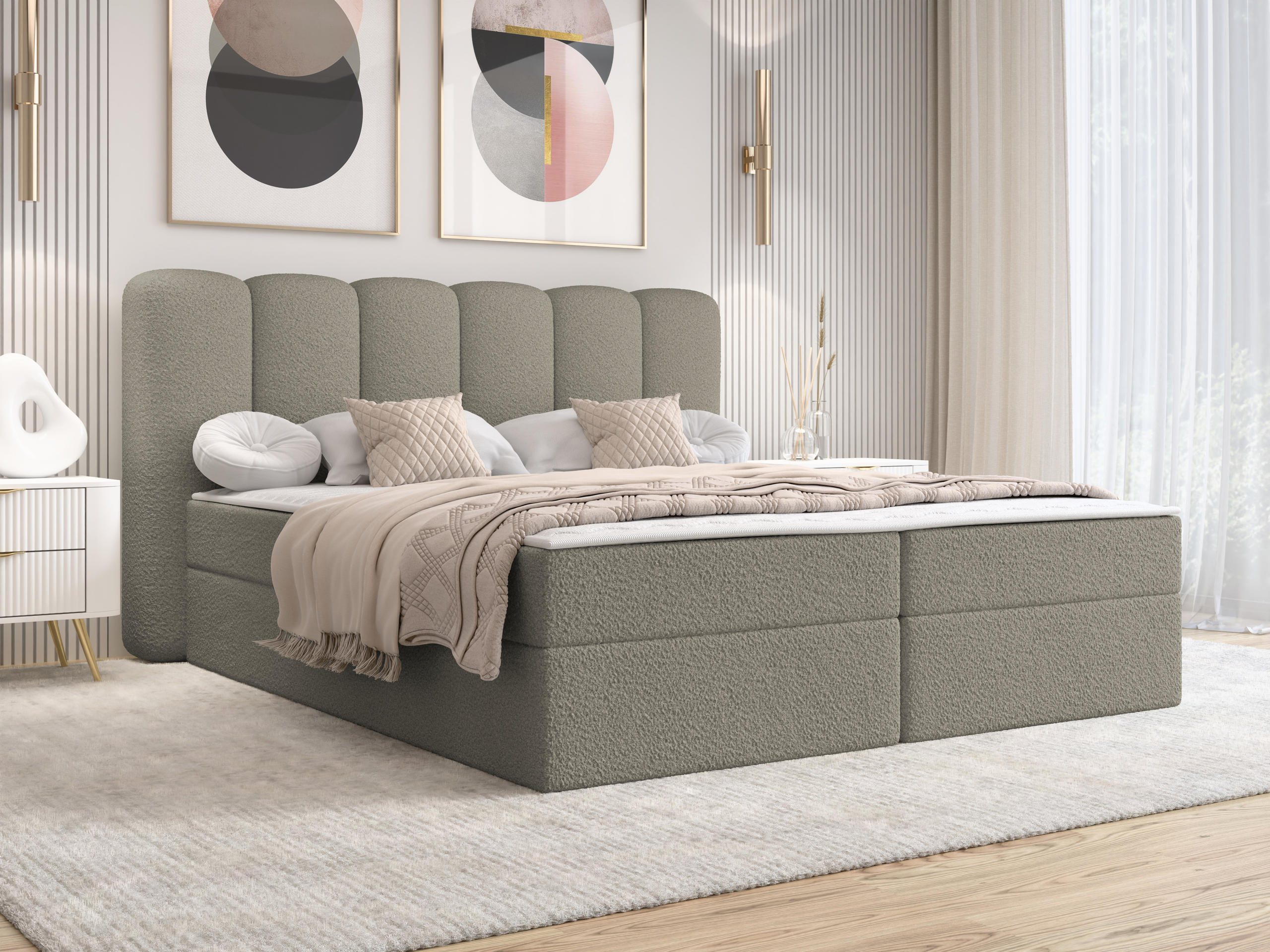 Cama continental Stonecrest 112 (Lambi 03)