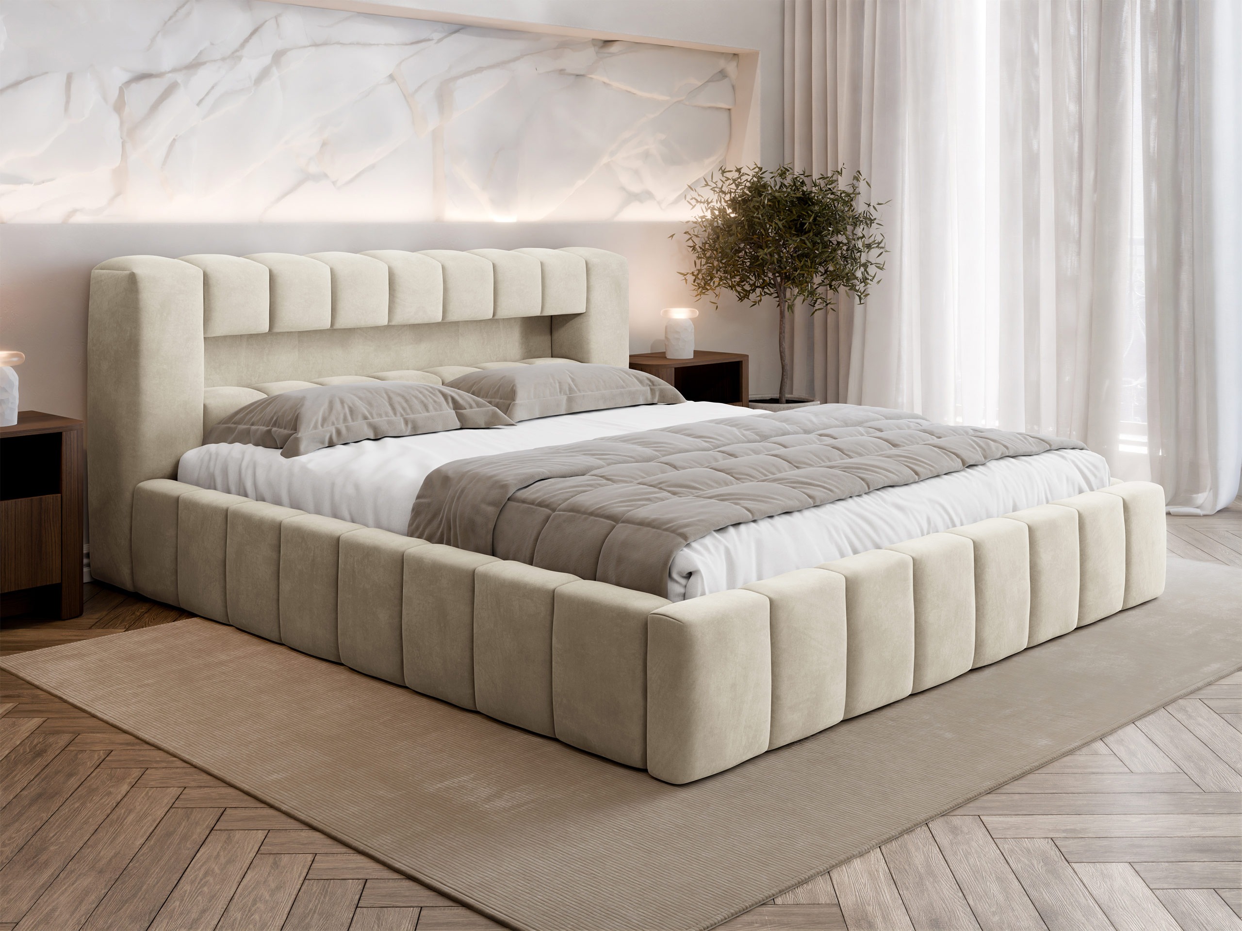 Cama Skokie 100 (Velluto 02)
