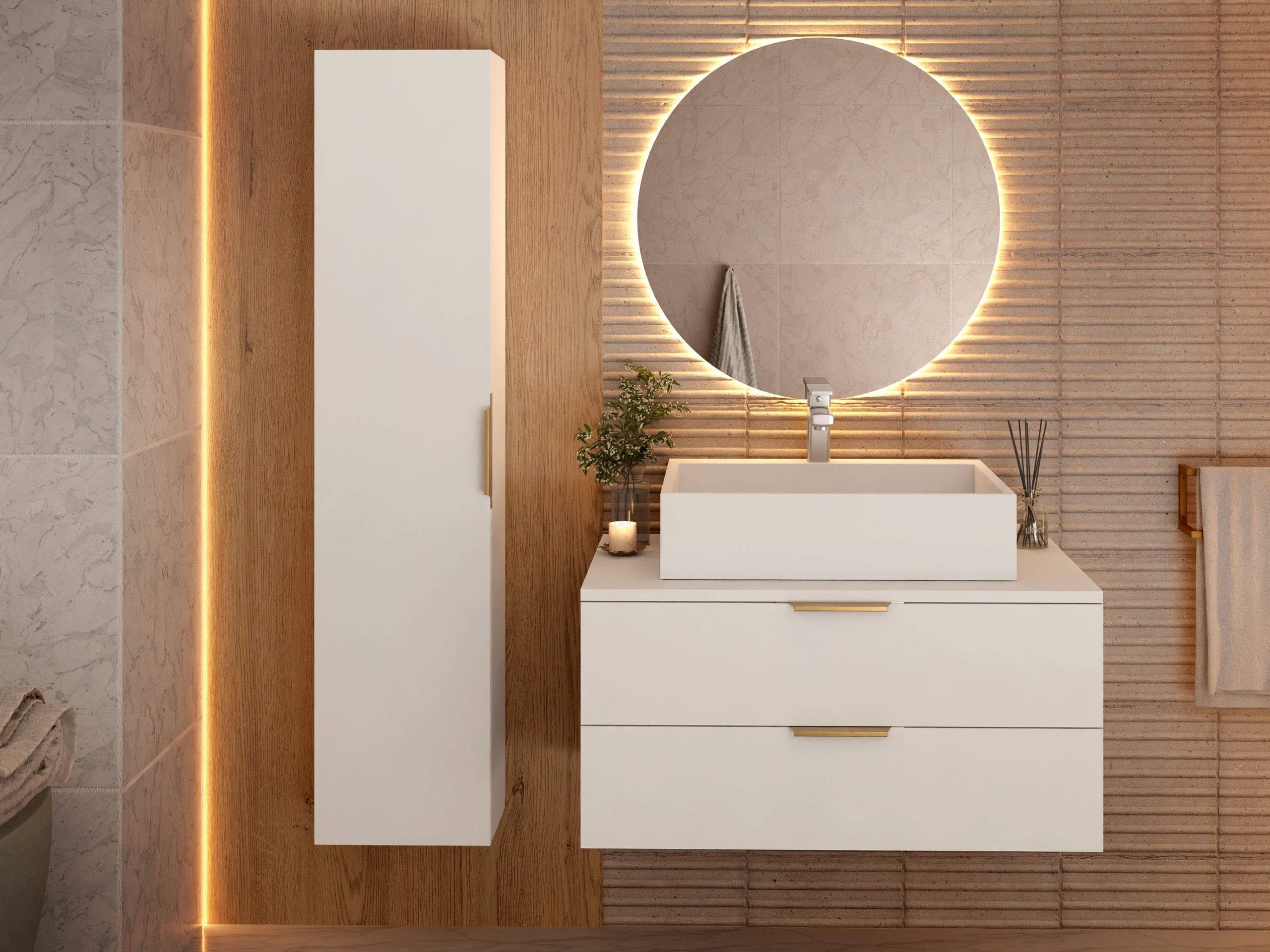 Conjunto para casa de banho Miami 412