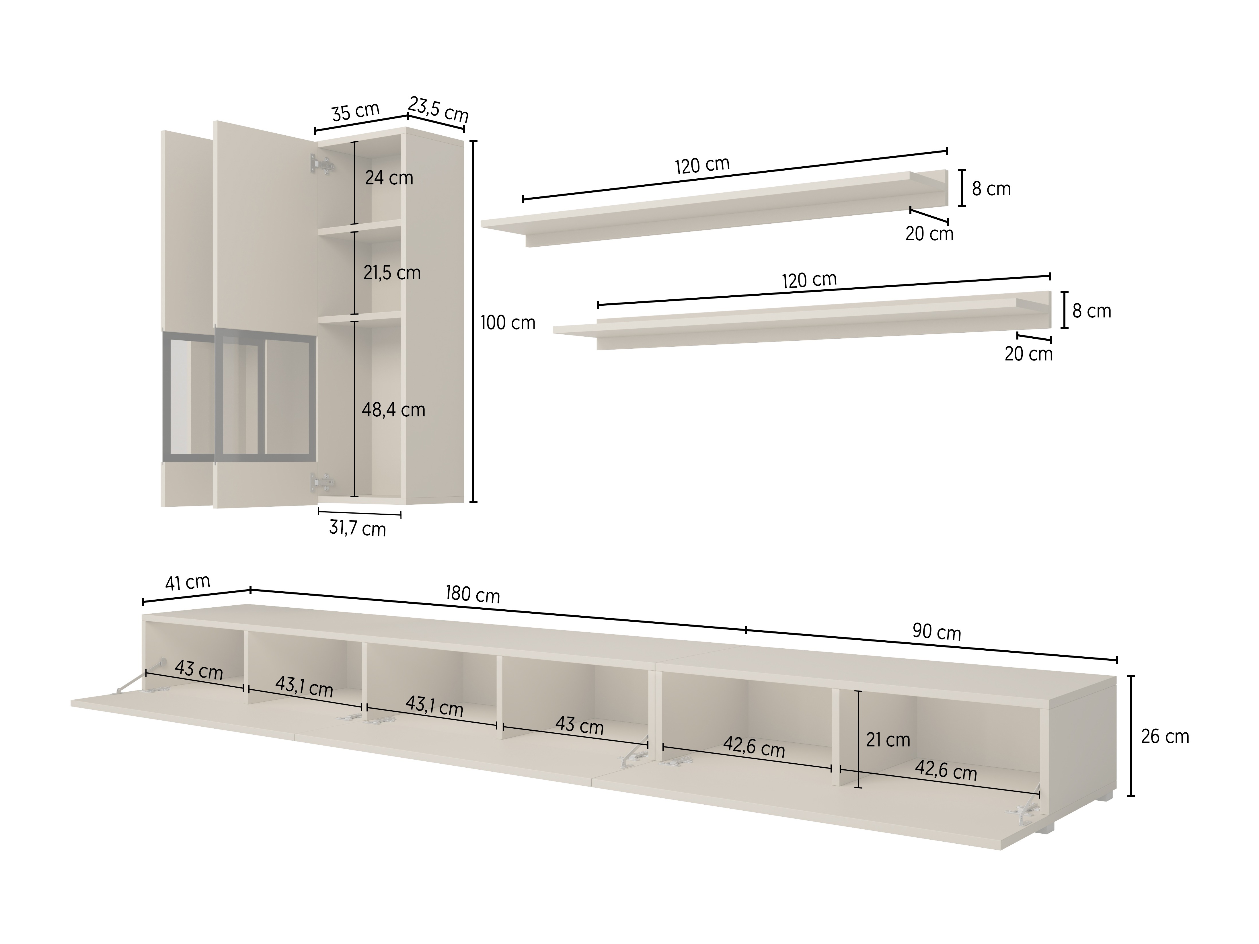 Conjunto para sala de estar SP6989