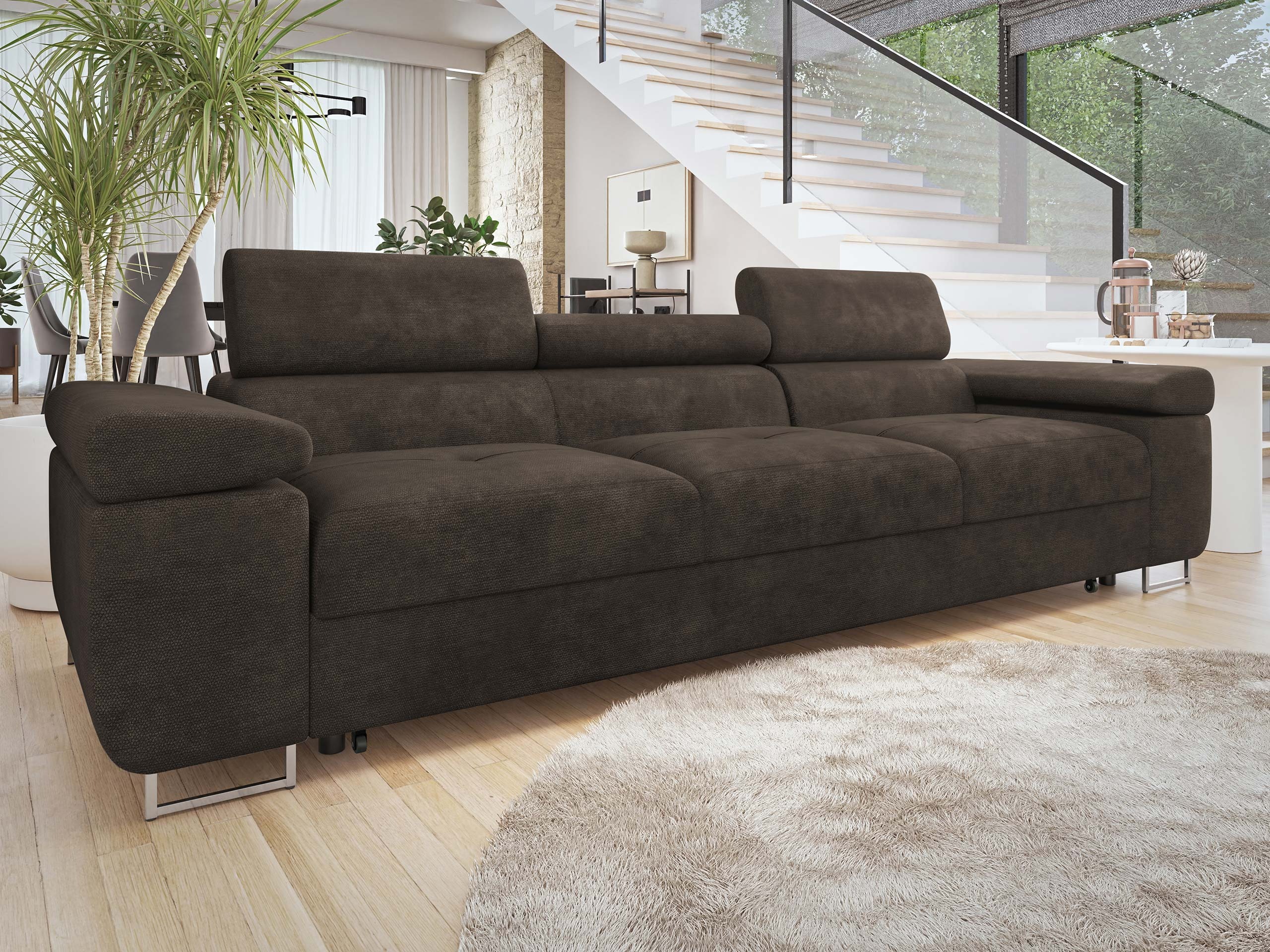 Sofá-cama SP6990 com embalagem danificada