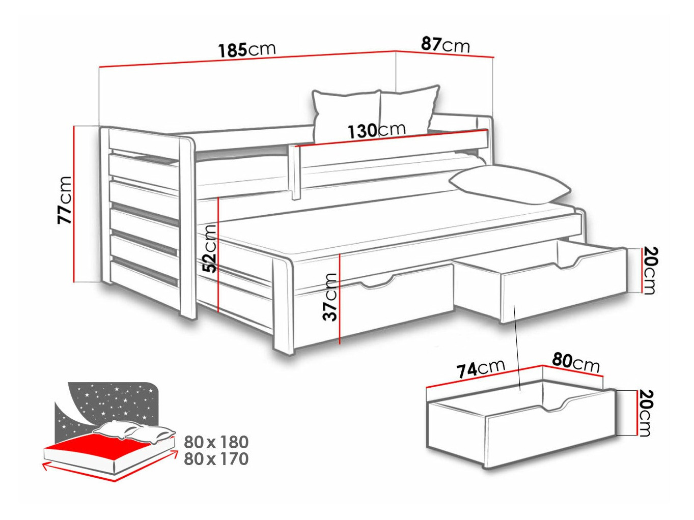 Cama SP6995