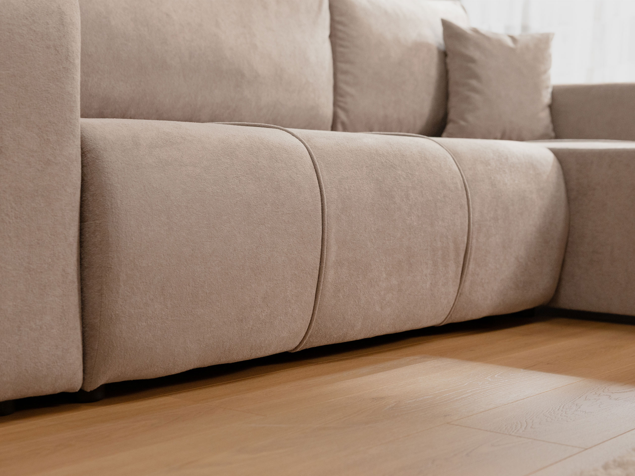 Sofá de canto Comfivo Laurus (Velo 623)