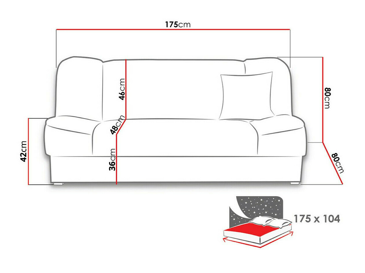 Sofá-cama SP6998