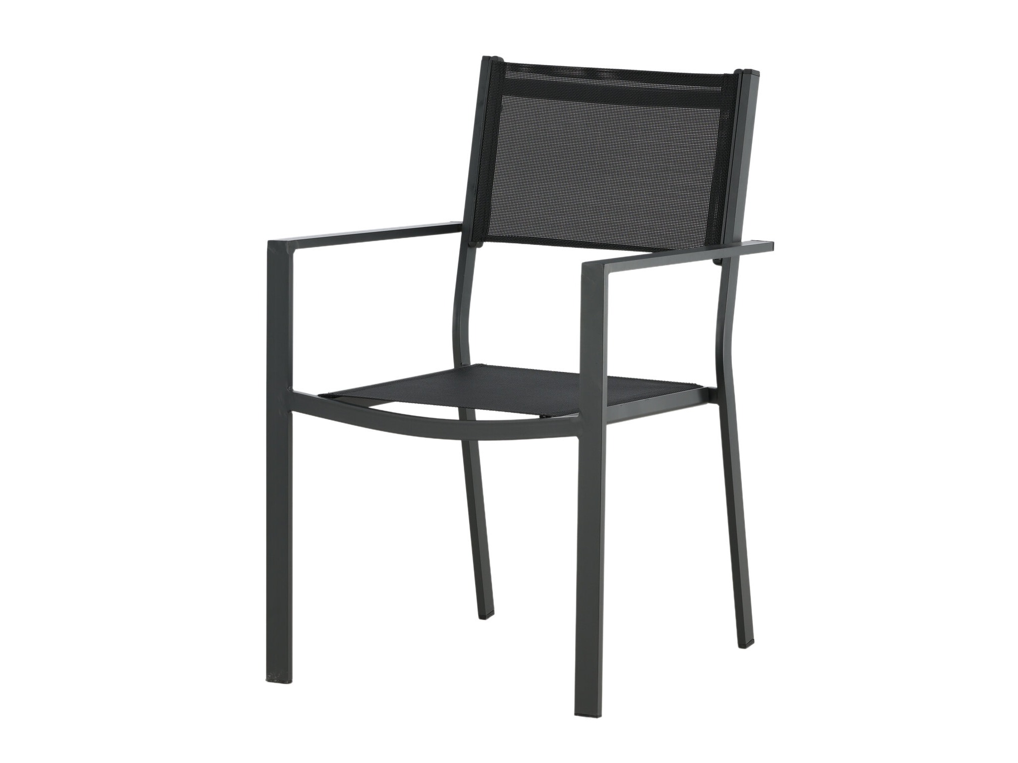Cadeira para o exterior Dallas 746 (Preto + Cinzento claro)