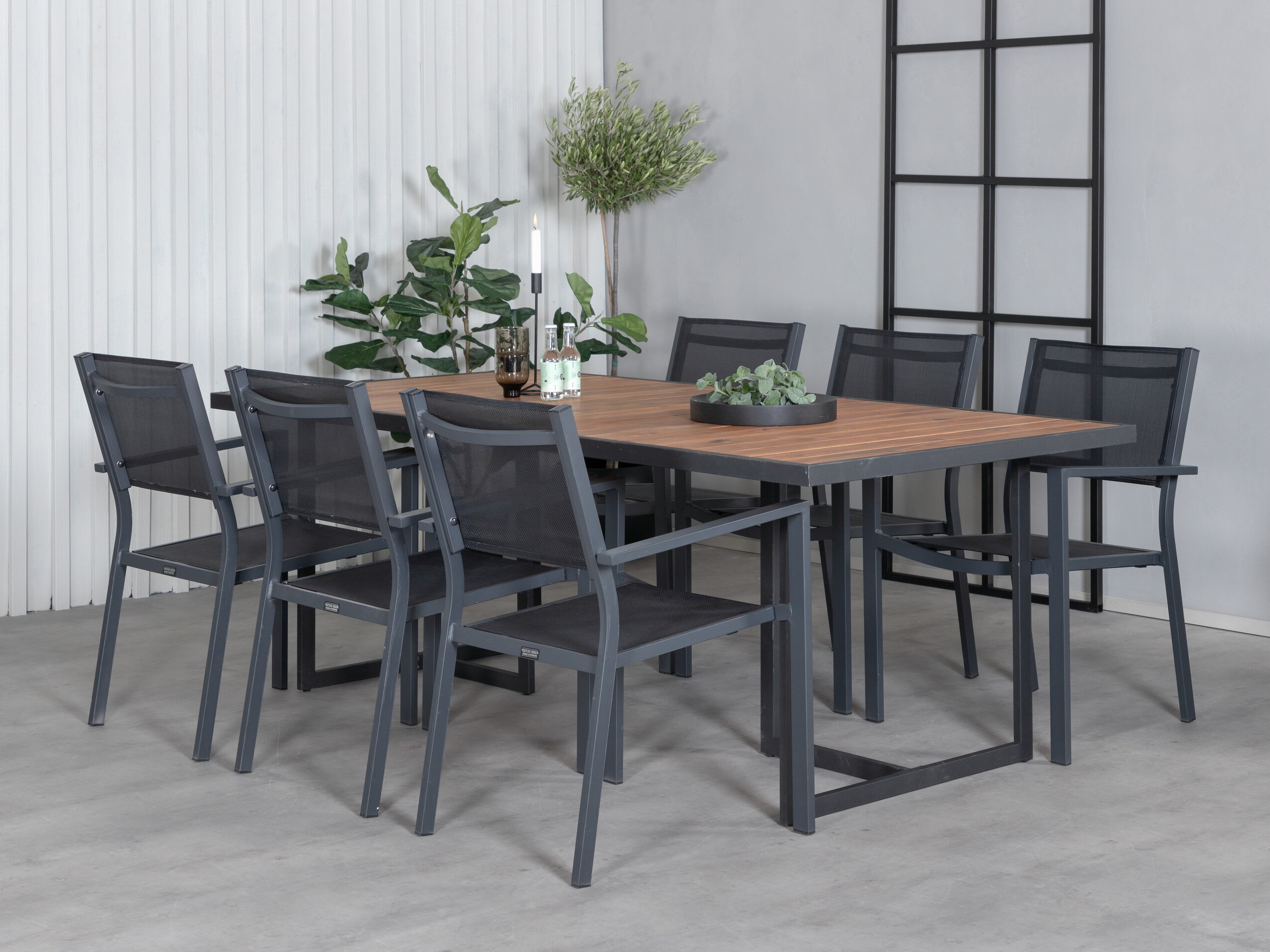 Conjunto de mesa e cadeiras Dallas 5324