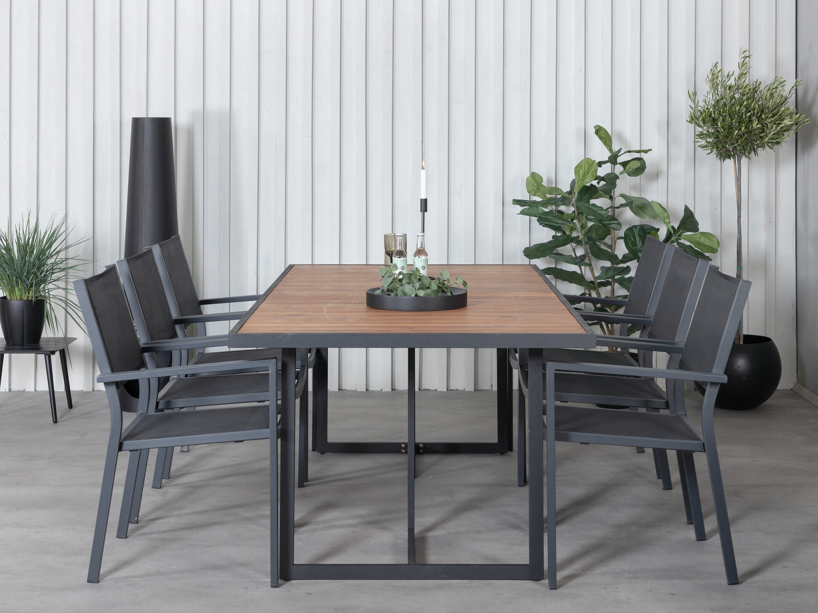 Conjunto de mesa e cadeiras Dallas 5324