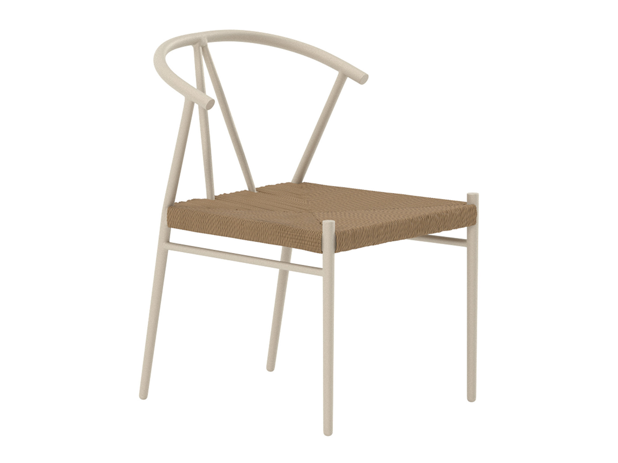 Conjunto de mesa e cadeiras Dallas 5326 (Bege)