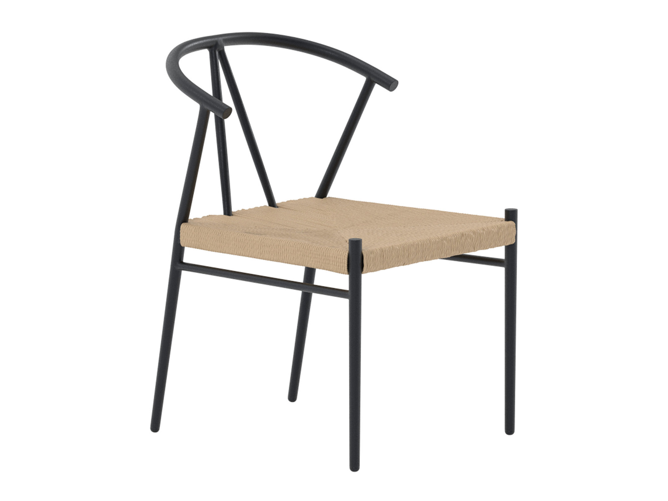 Conjunto de mesa e cadeiras Dallas 5326 (Preto)