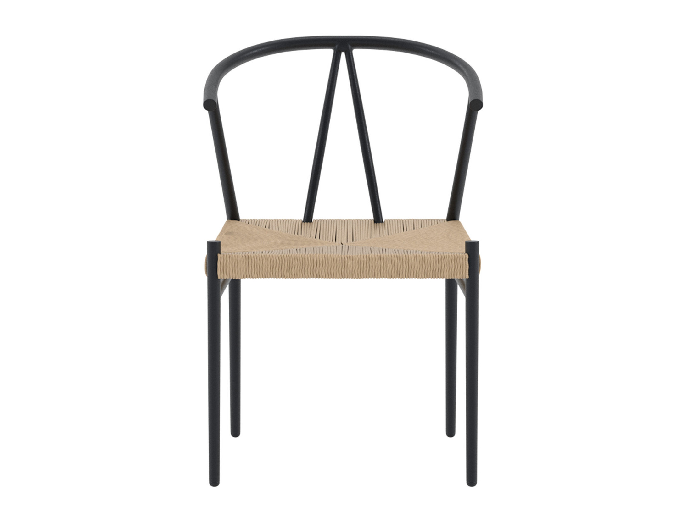 Conjunto de mesa e cadeiras Dallas 5326 (Preto)