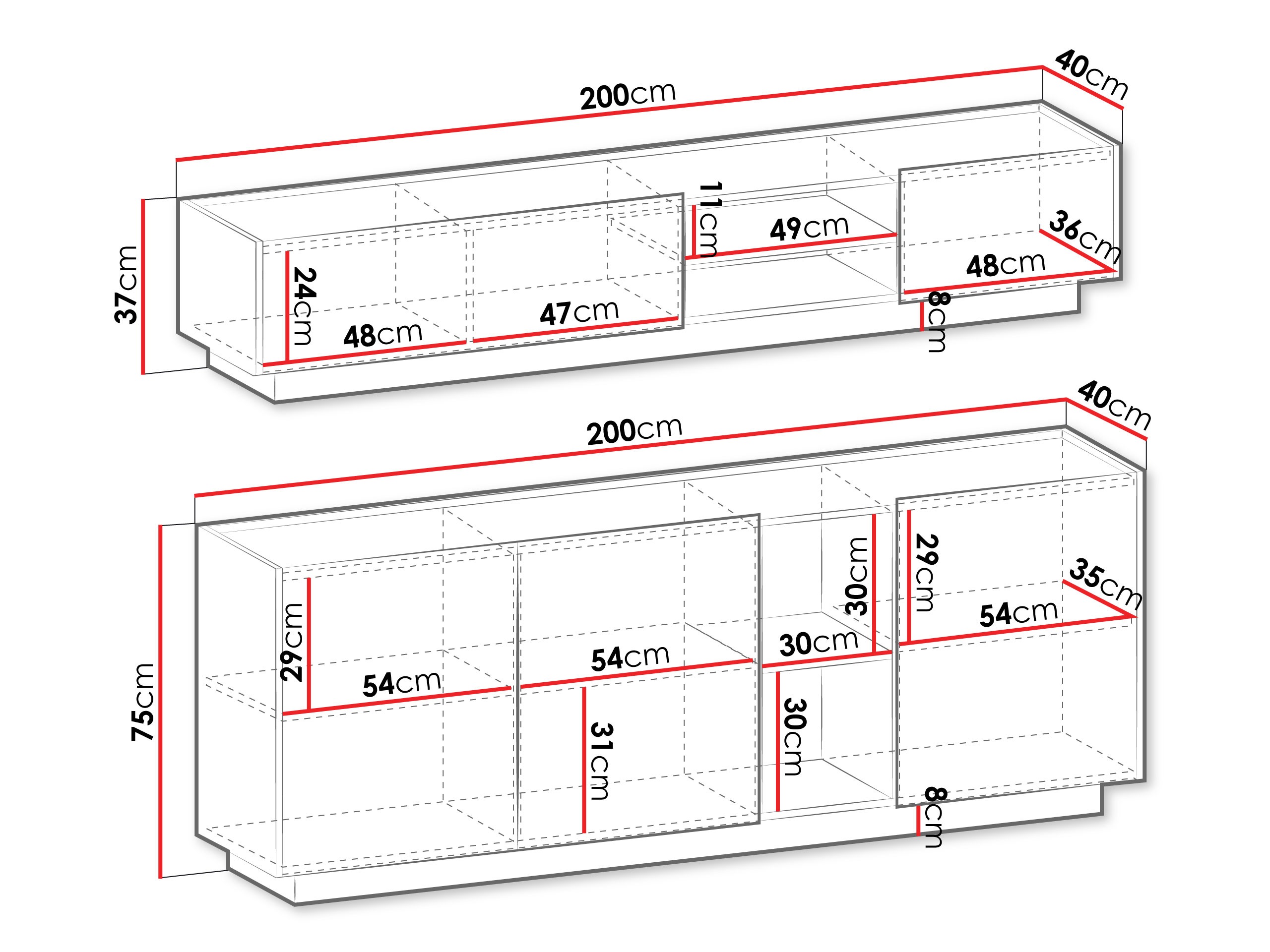 Conjunto para sala de estar Comfivo Pagae II