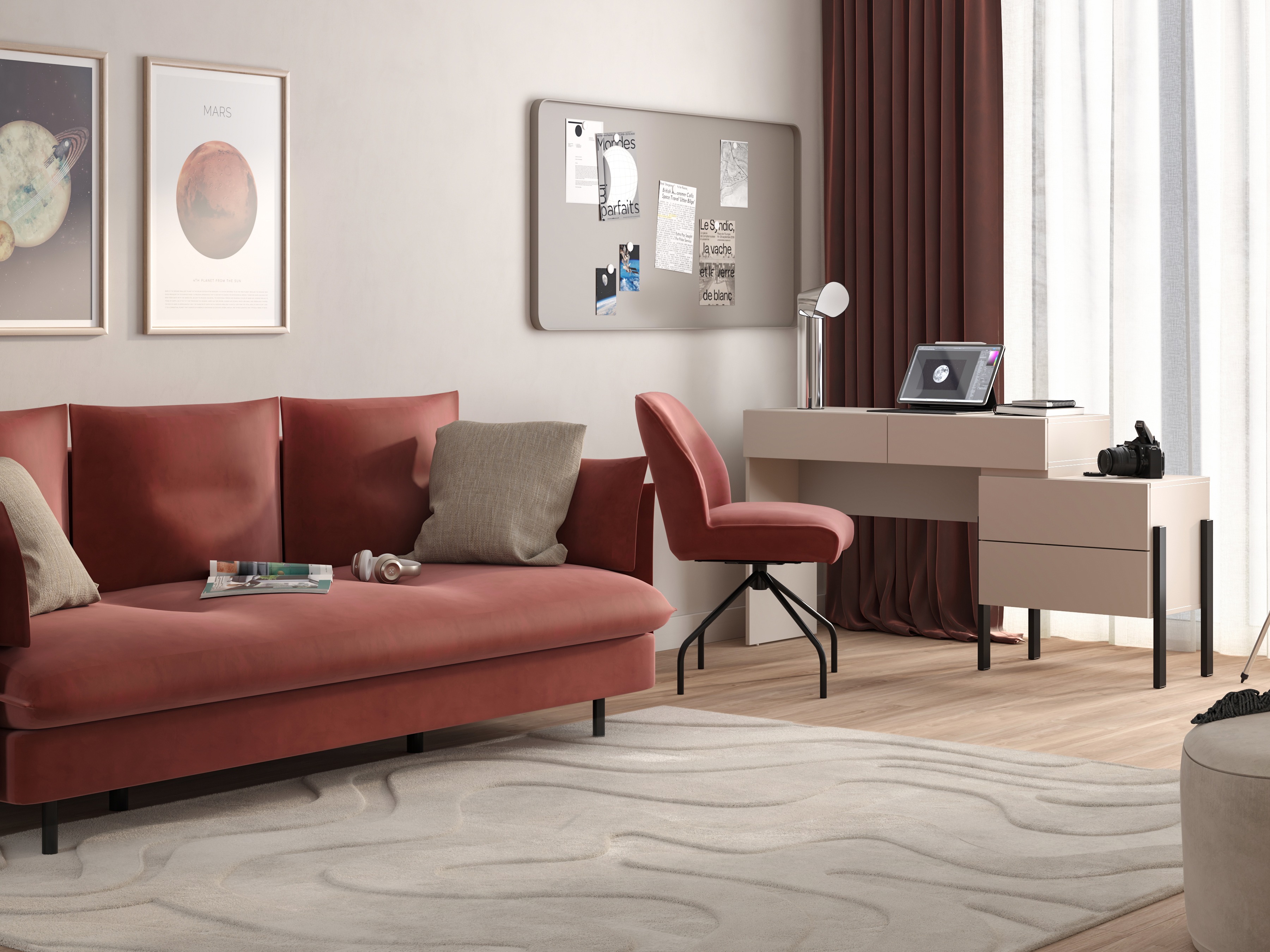 Mesa de escritório SP7019