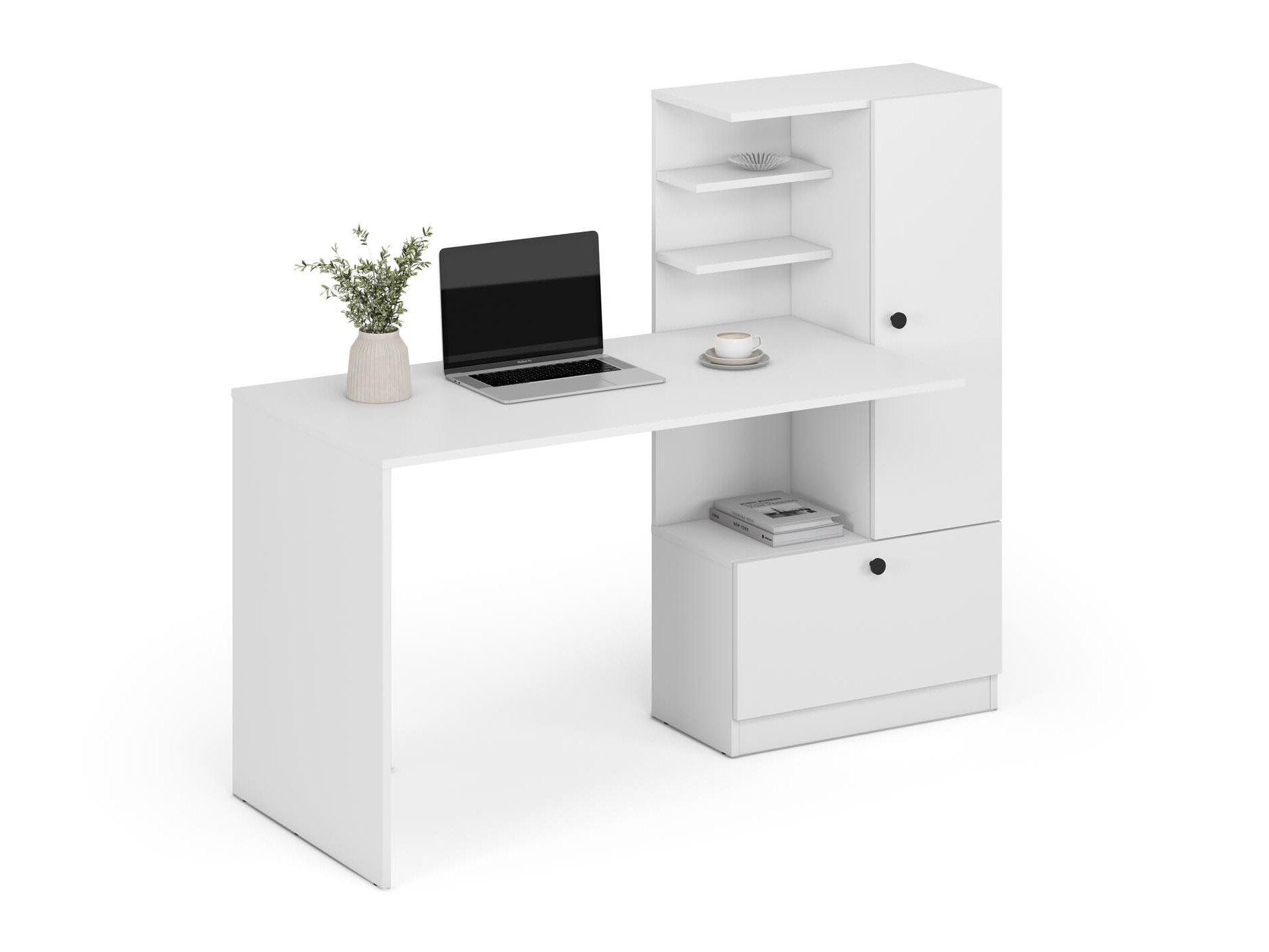 Mesa de escritório Houston 2148 (Branco)
