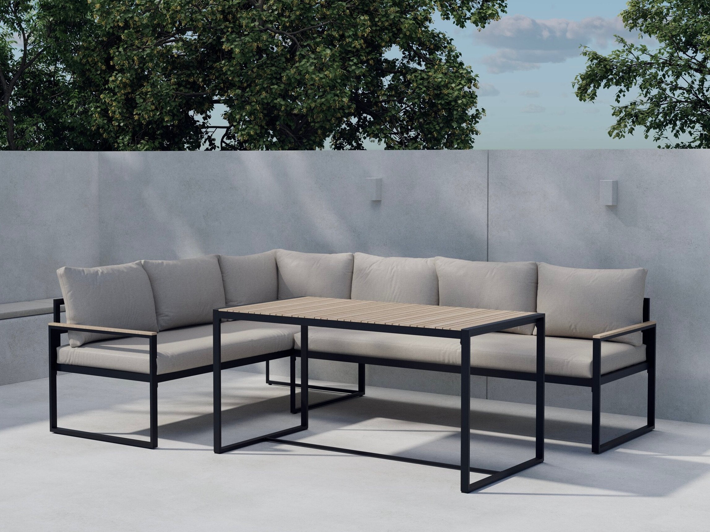 Conjunto de mobiliário para o exterior Dallas 5331