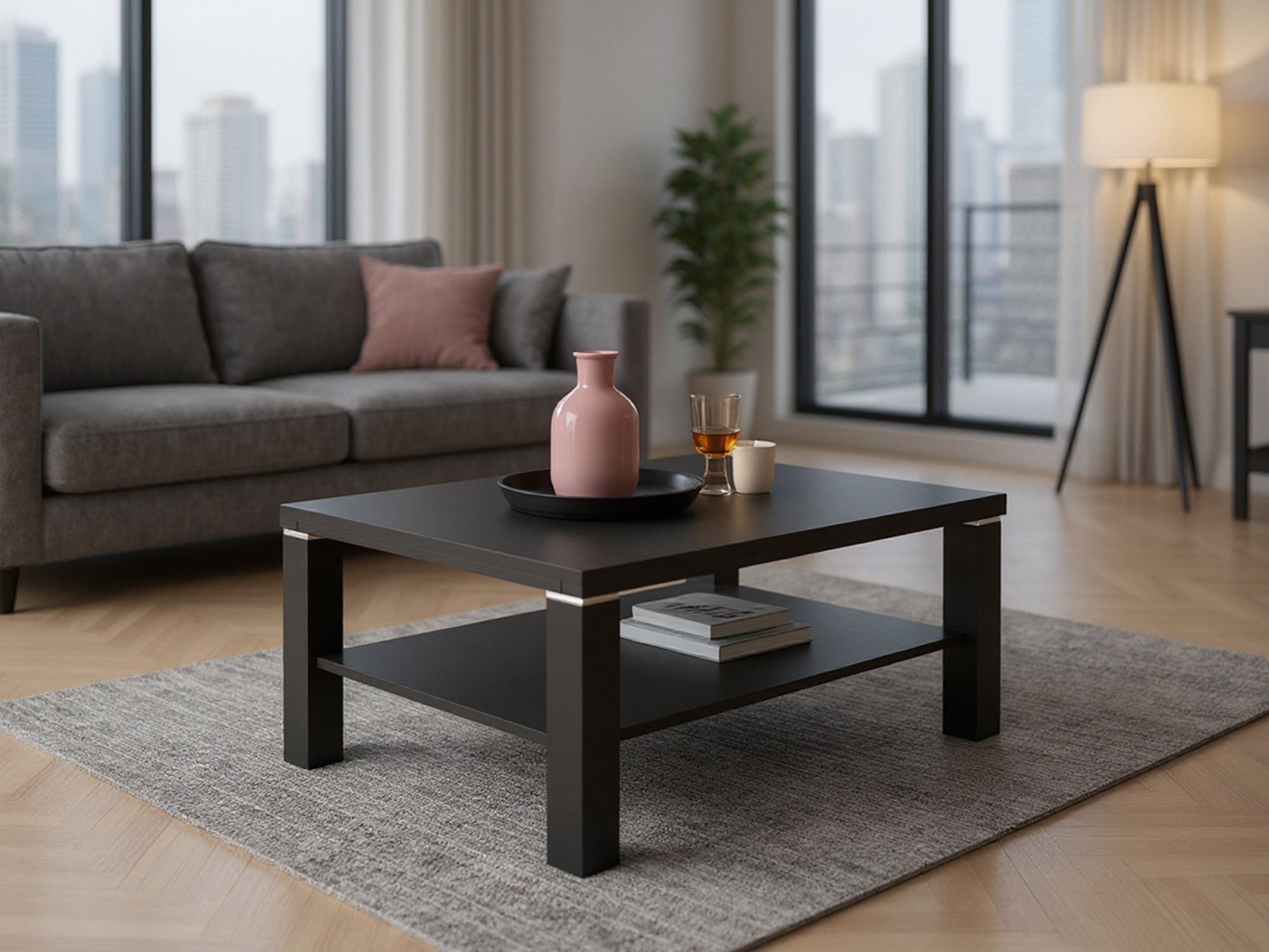 Mesa de centro Ontario 235 (Preto)